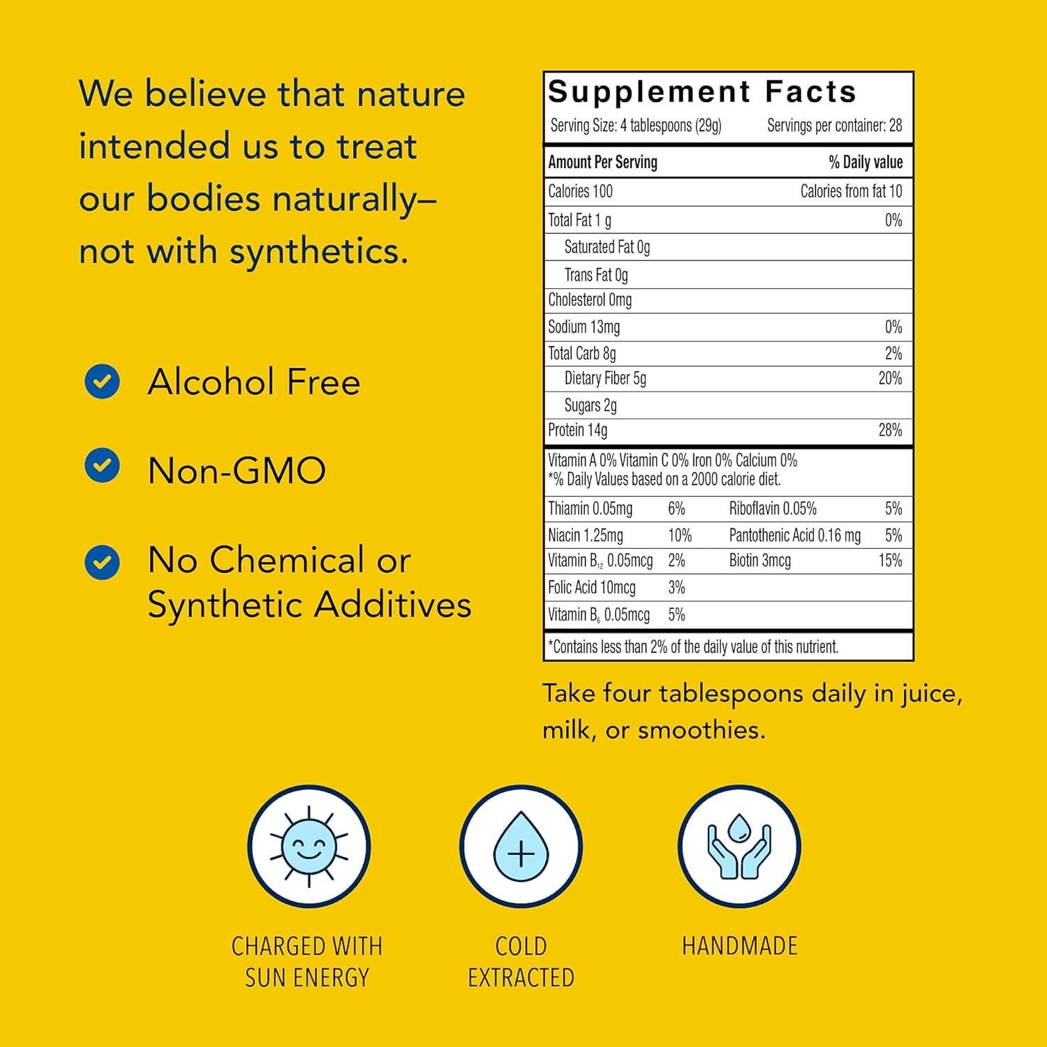 Proteína Cruda de Arroz Integral y Cáñamo NutriHemp 800g