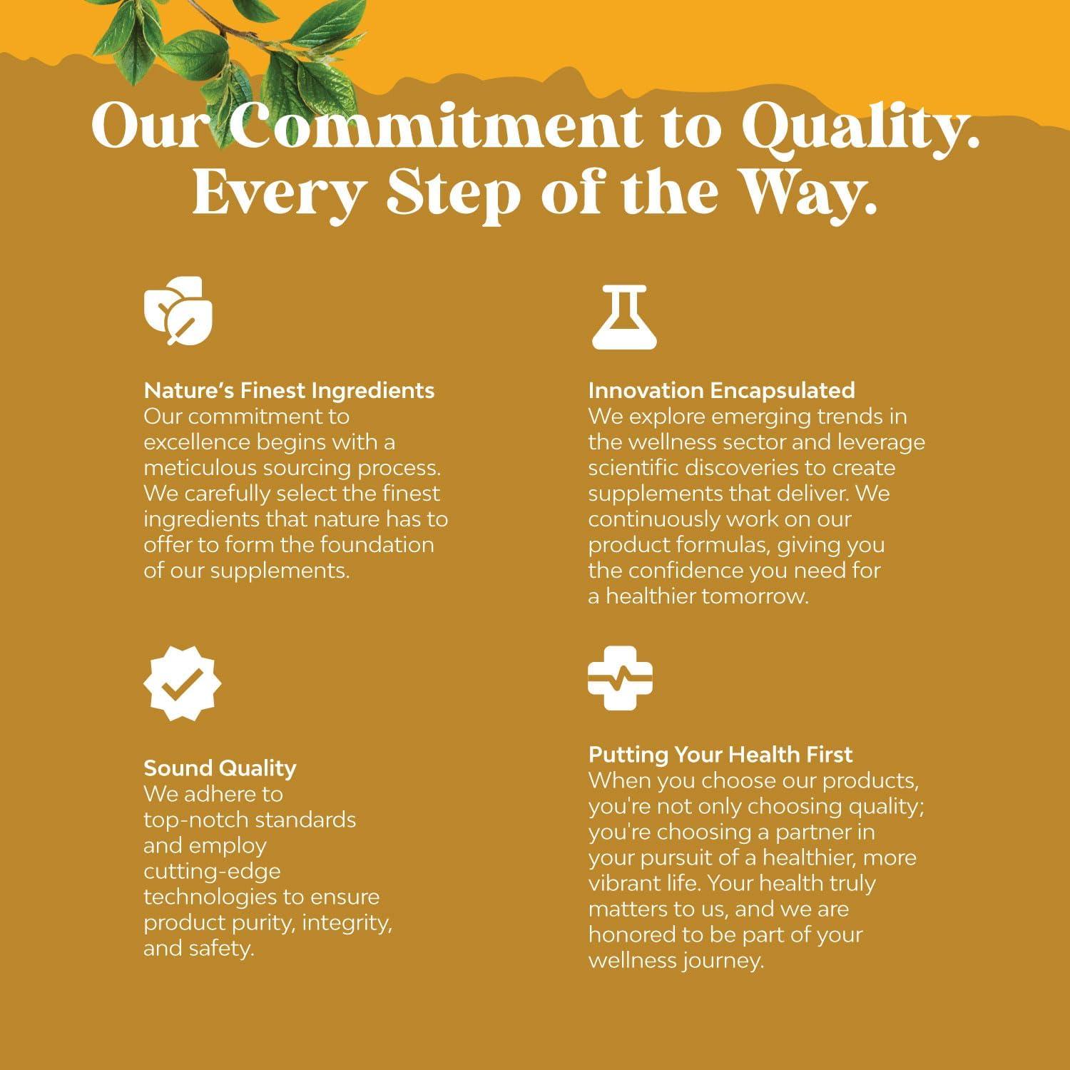 Suplemento Inmunológico Quercetina y Bromelina Natures Craft 90 Cápsulas