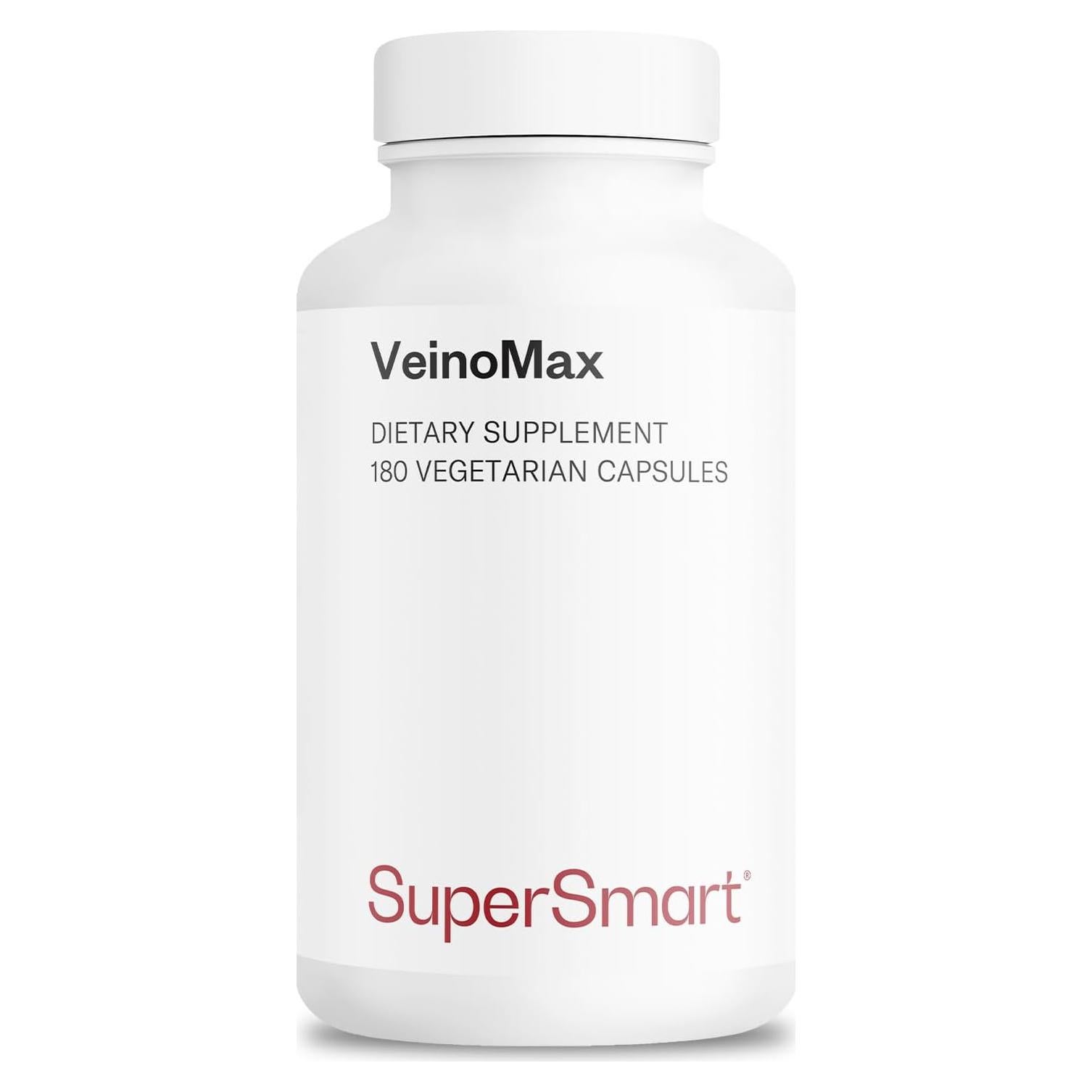 Suplemento VeinoMax Supersmart - 180 Cápsulas Vegetarianas