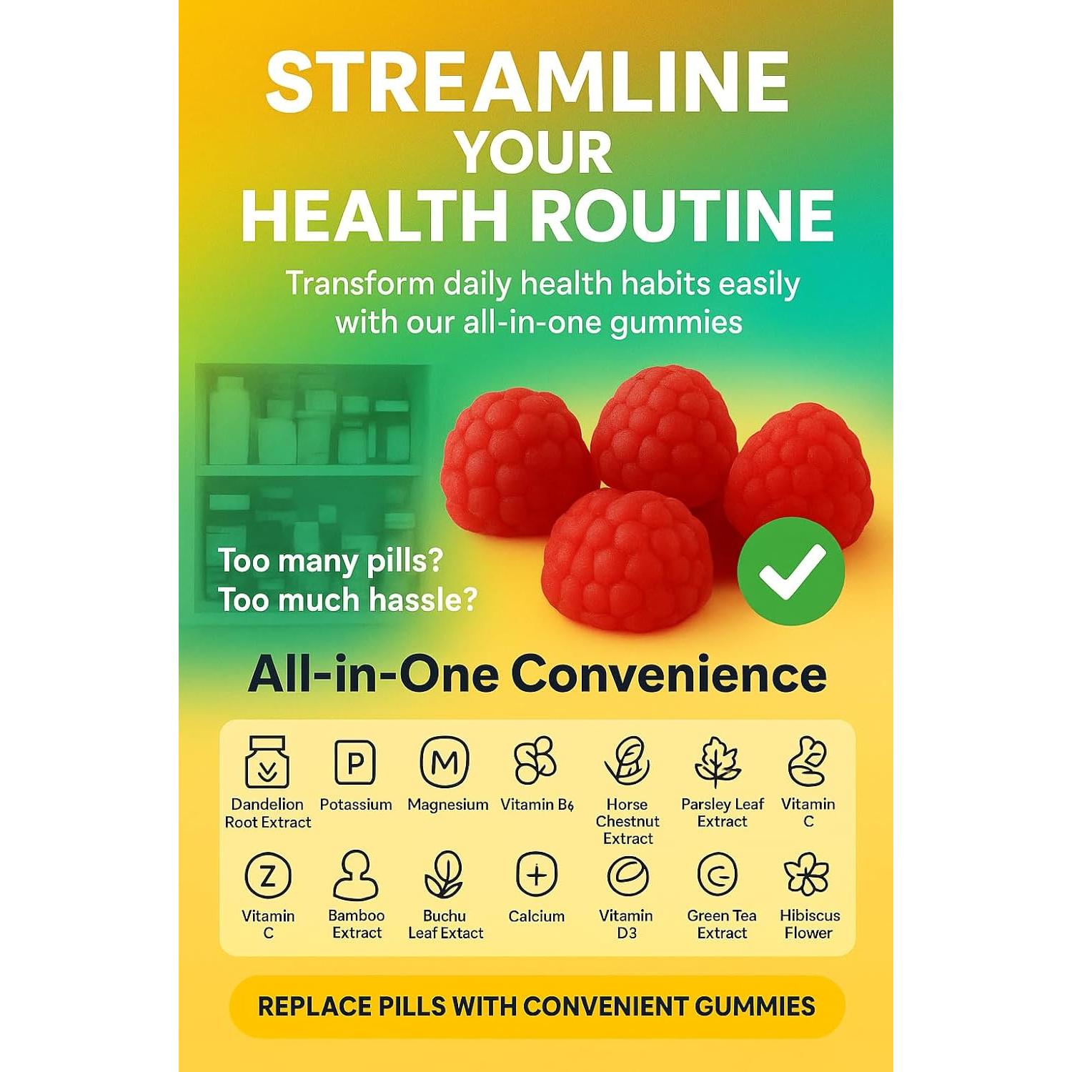 Gomitas Diuréticas NutraPerfecto 30g - Alivio Hinchazón y Digestión