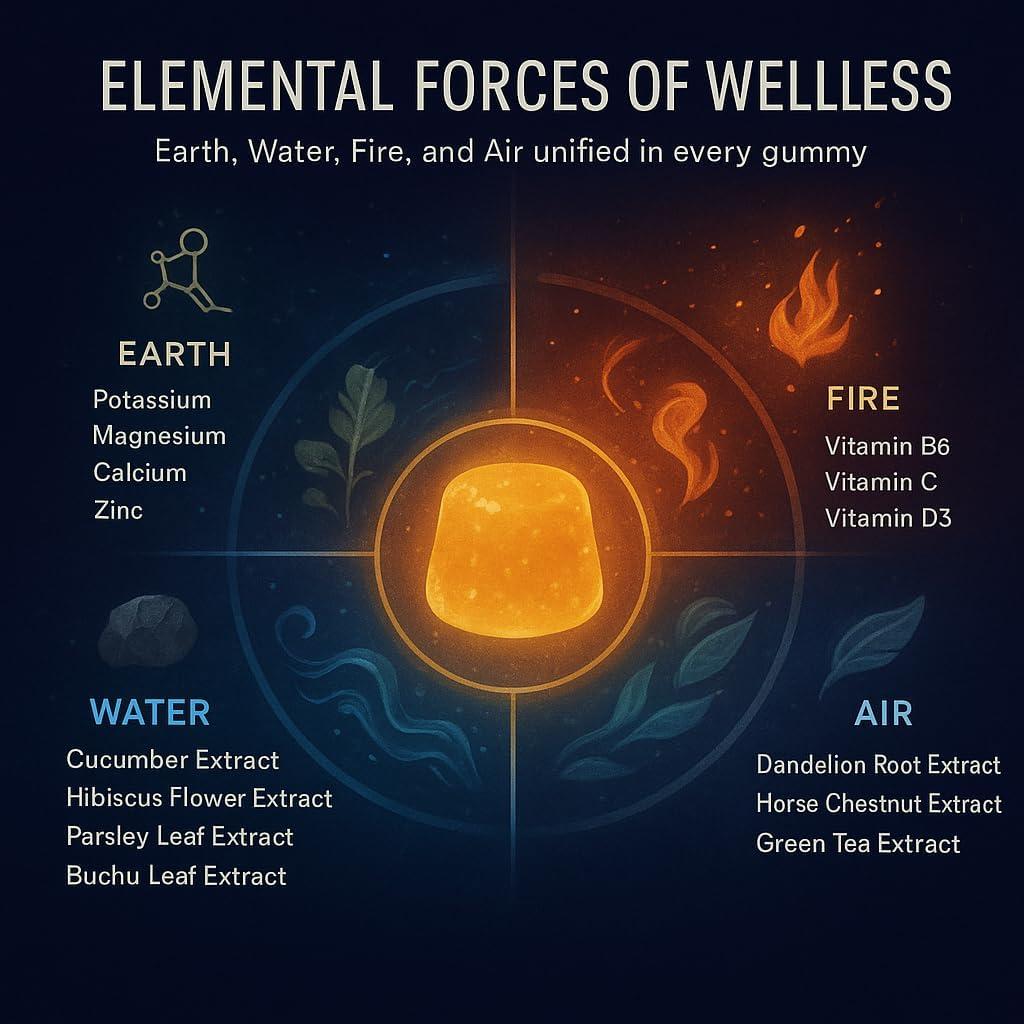 Gomitas Diuréticas NutraPerfecto 30g - Alivio Hinchazón y Digestión