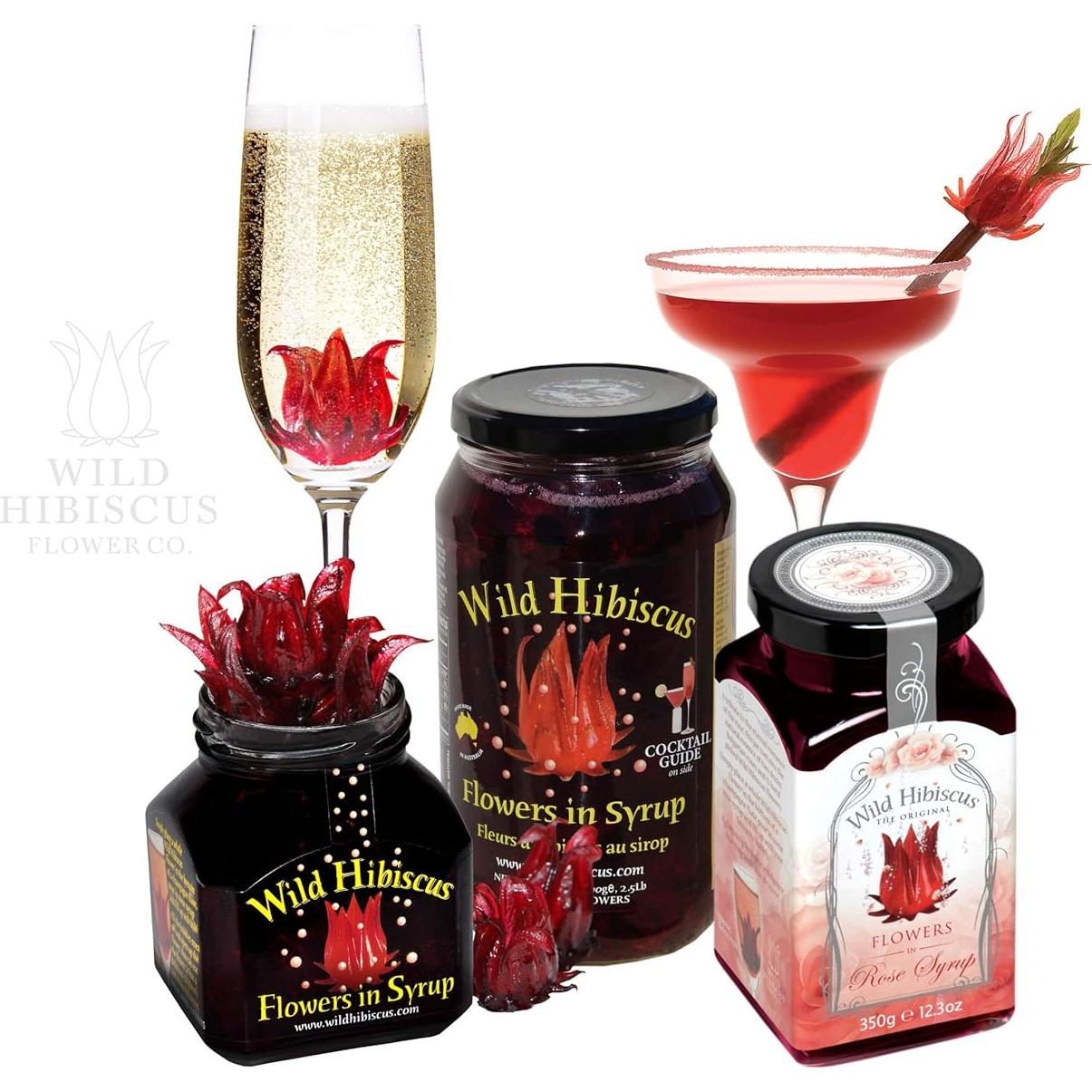 Flores de Hibisco Silvestre en Jarabe Wild Hibiscus 250 g