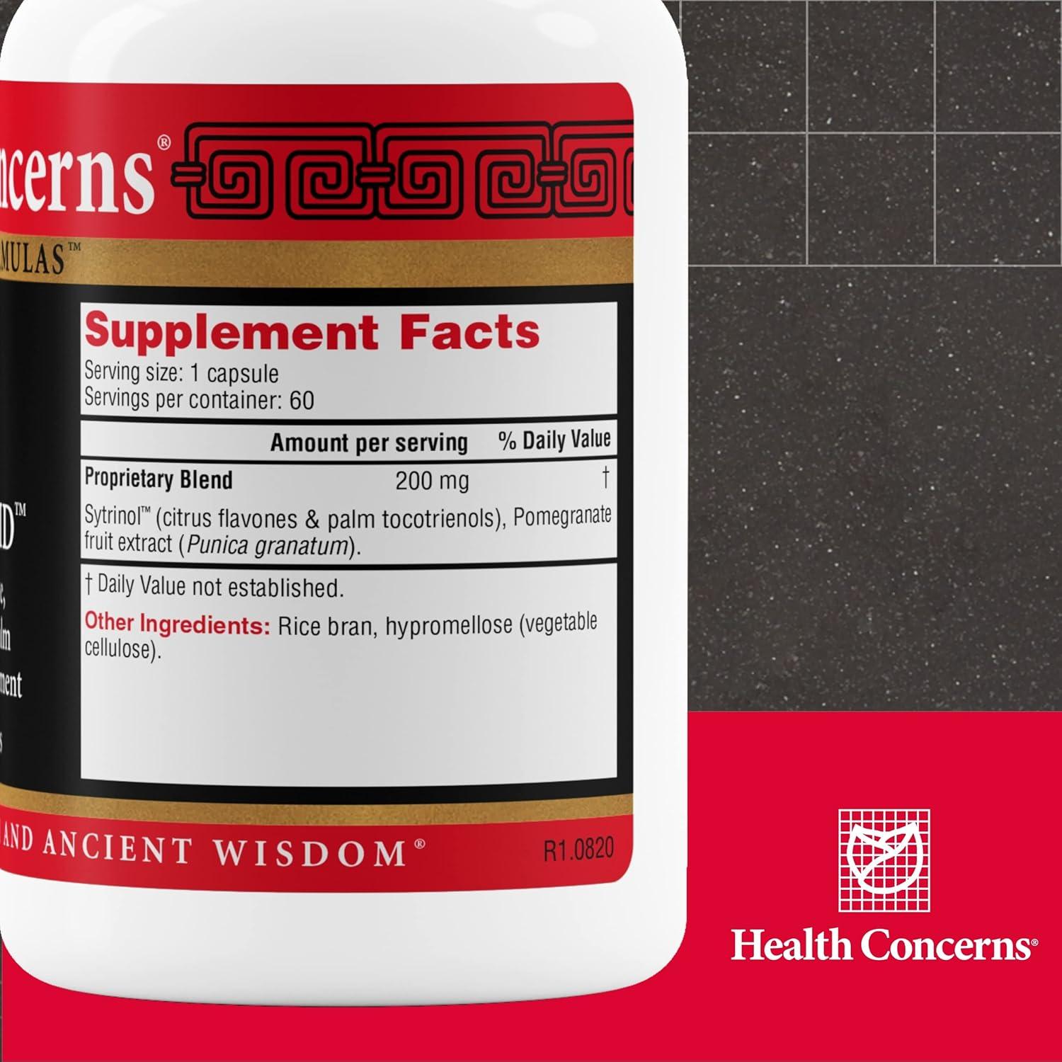 Suplemento Cardiovascular Health Concerns - 60 Cápsulas