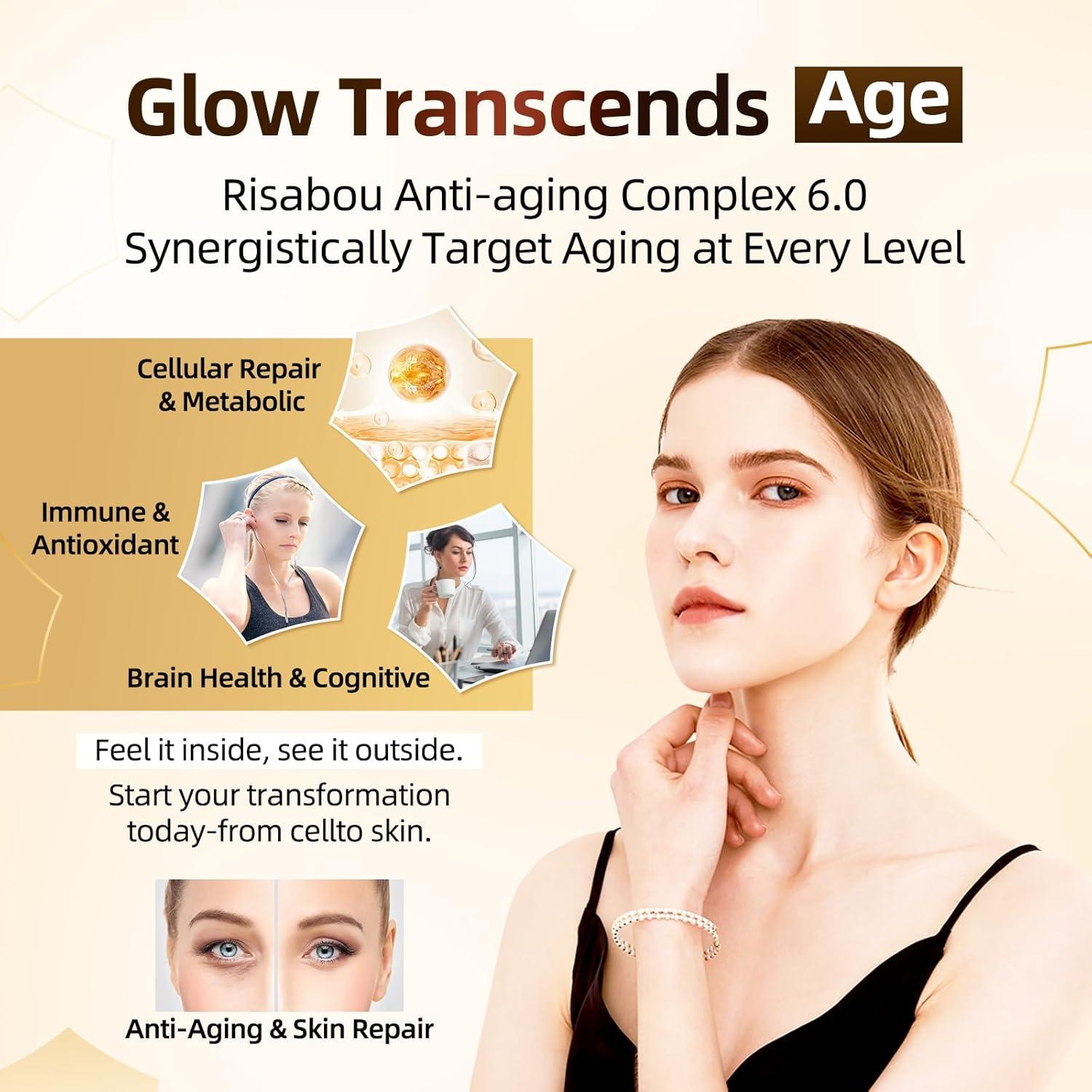 Suplemento L-Ergothioneine con Hierro Risabou 60 Cápsulas