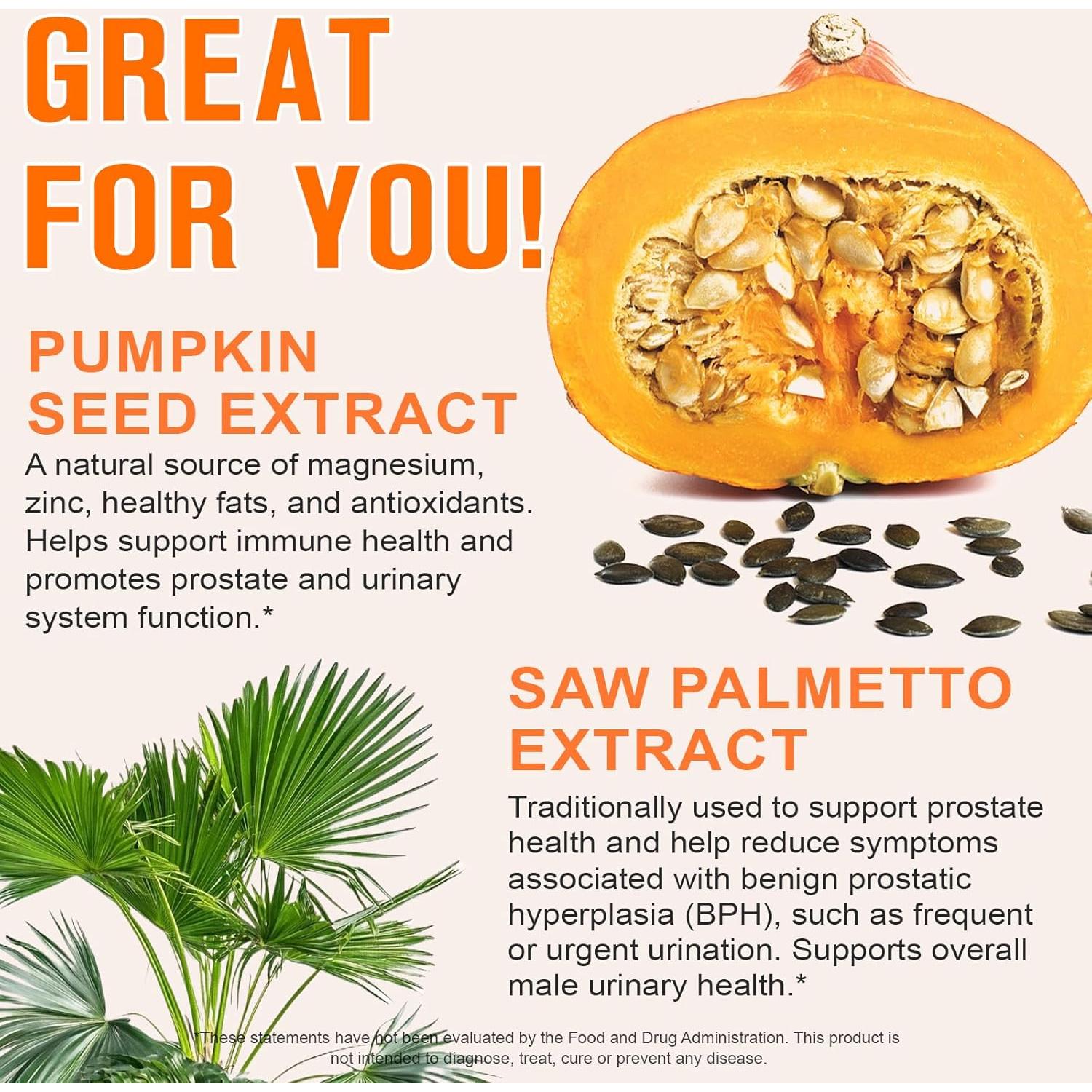 Cápsulas de Aceite de Semilla de Calabaza NIFEISHI 300 Softgel