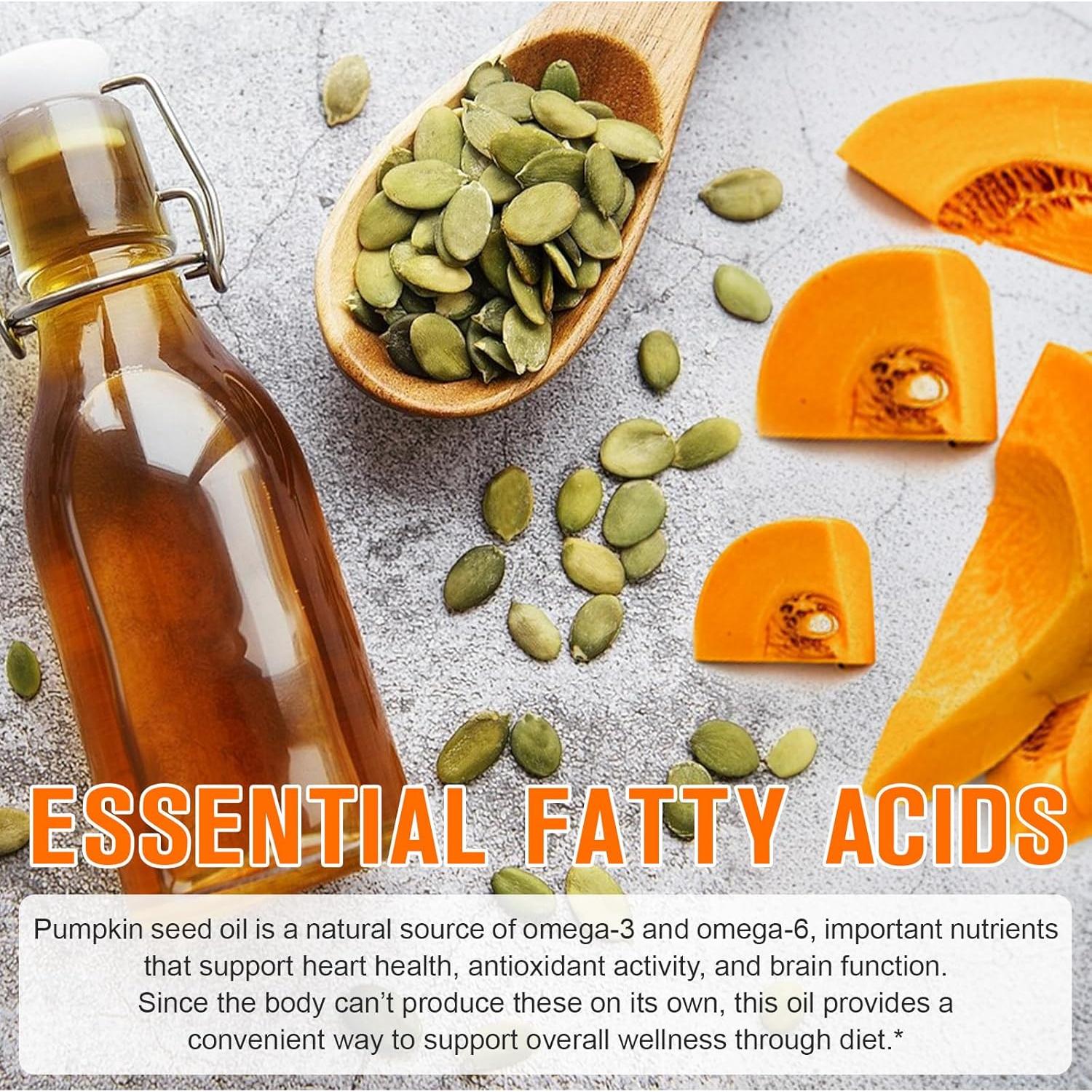 Cápsulas de Aceite de Semilla de Calabaza NIFEISHI 300 Softgel