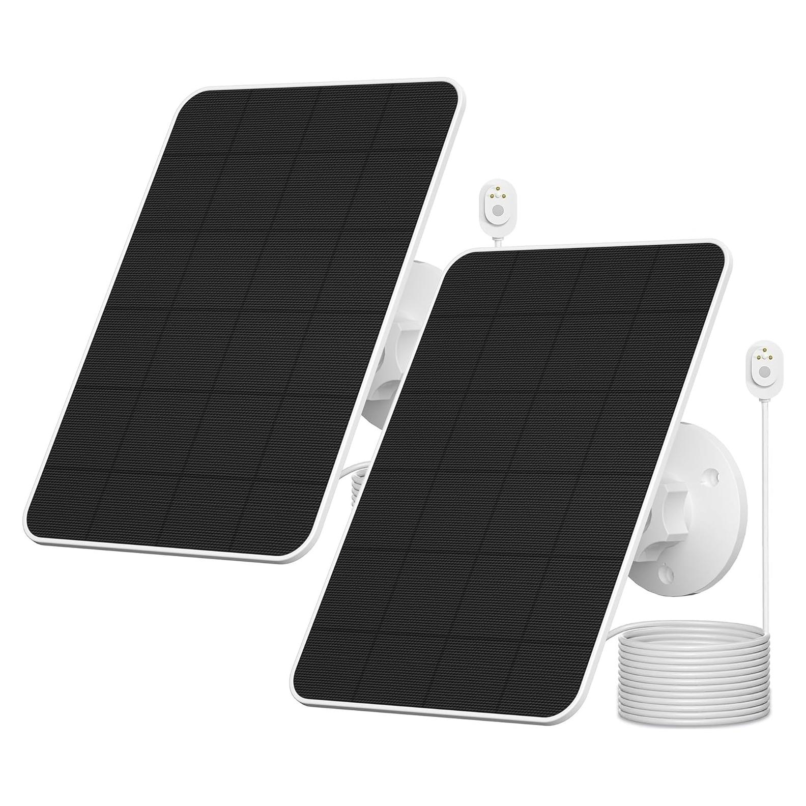 Cargador Solar Rhorawill 5V 4W para Cámara Arlo Pro 3/4/5S