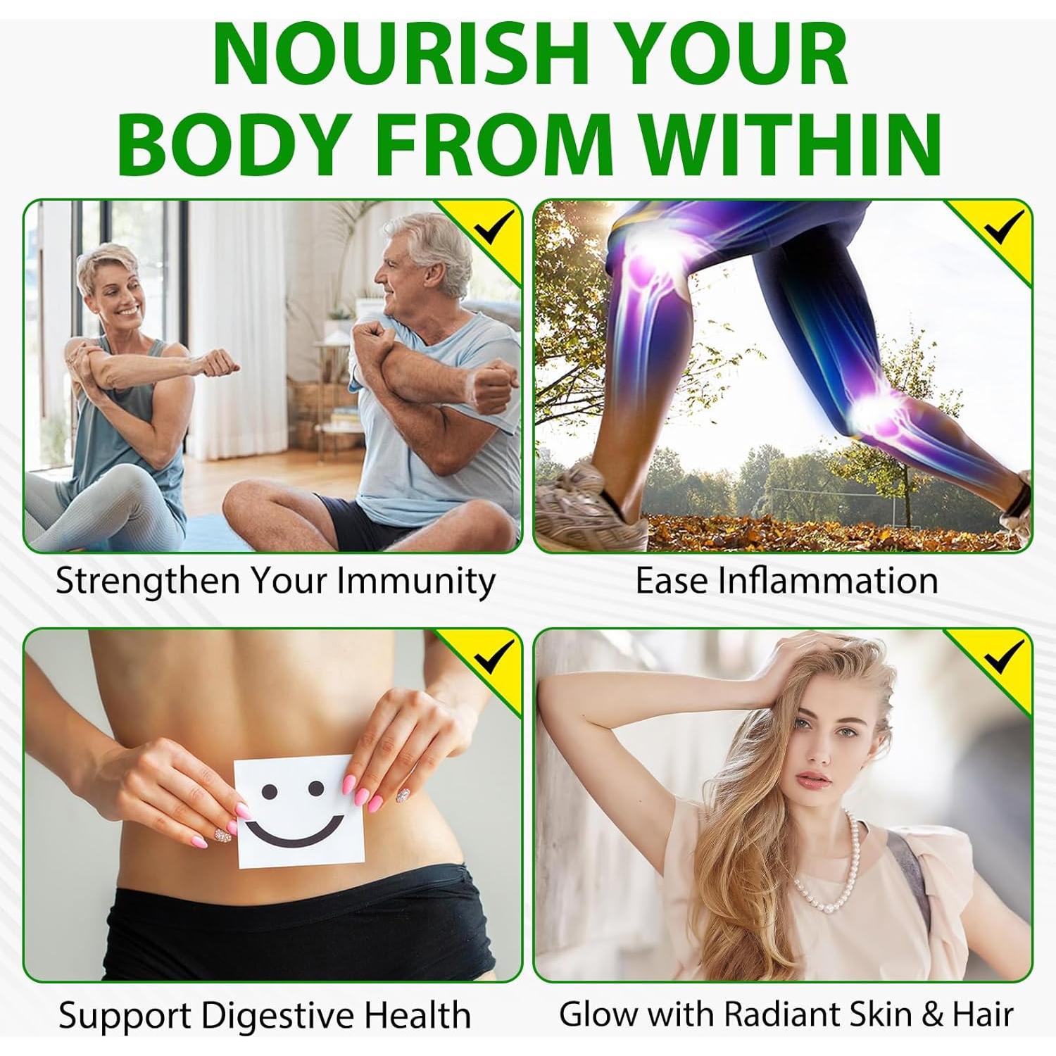 Gomitas Veganas de Musgo Marino 3000mg - 60 Unidades