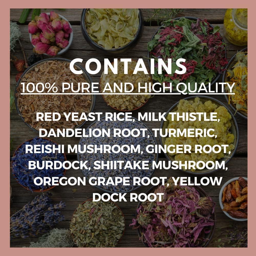 Cápsulas de Arroz de Levadura Roja Remedy's Nutrition 1000 mg