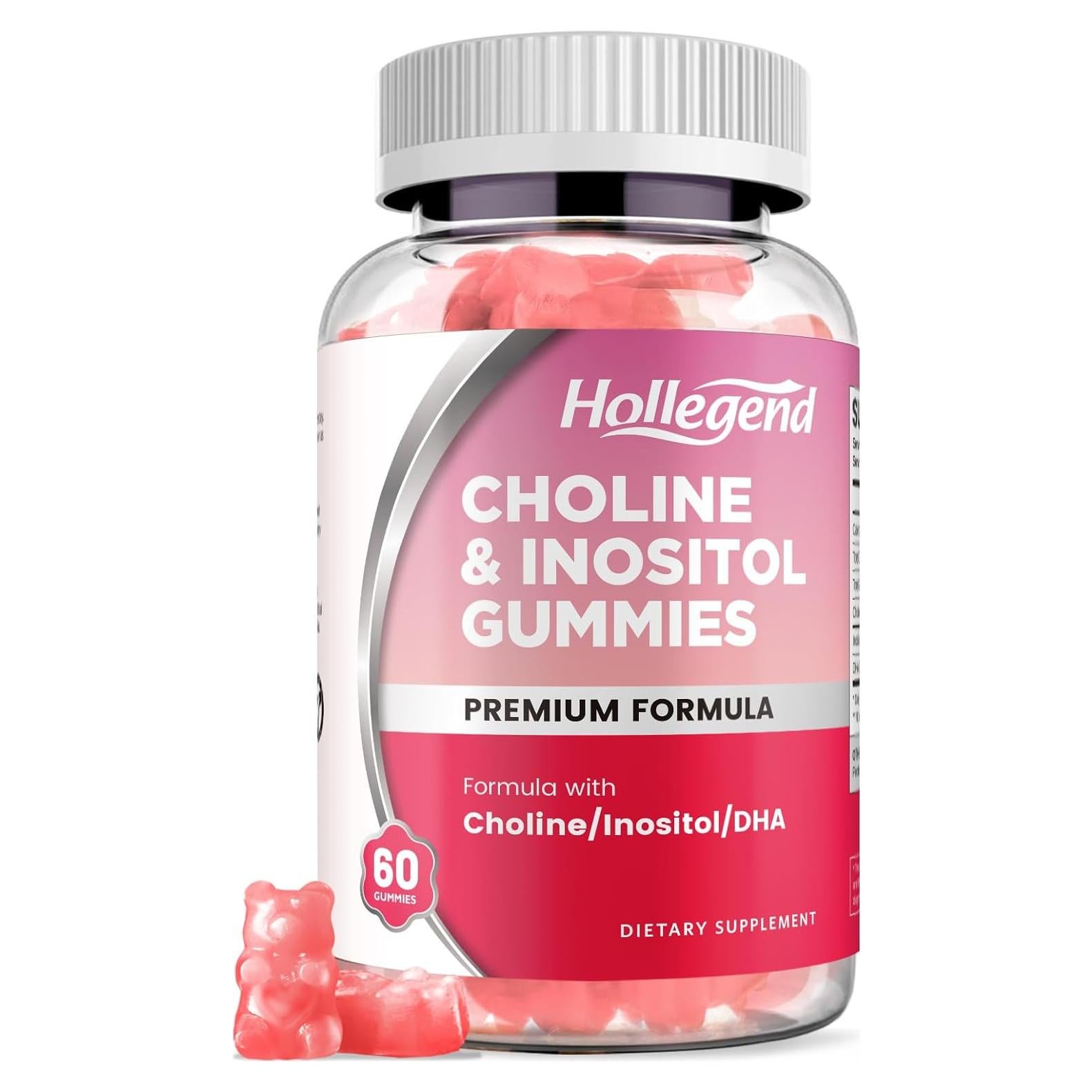 Gomitas de Colina Prenatal Hendybe con DHA y Inositol 60 Ct