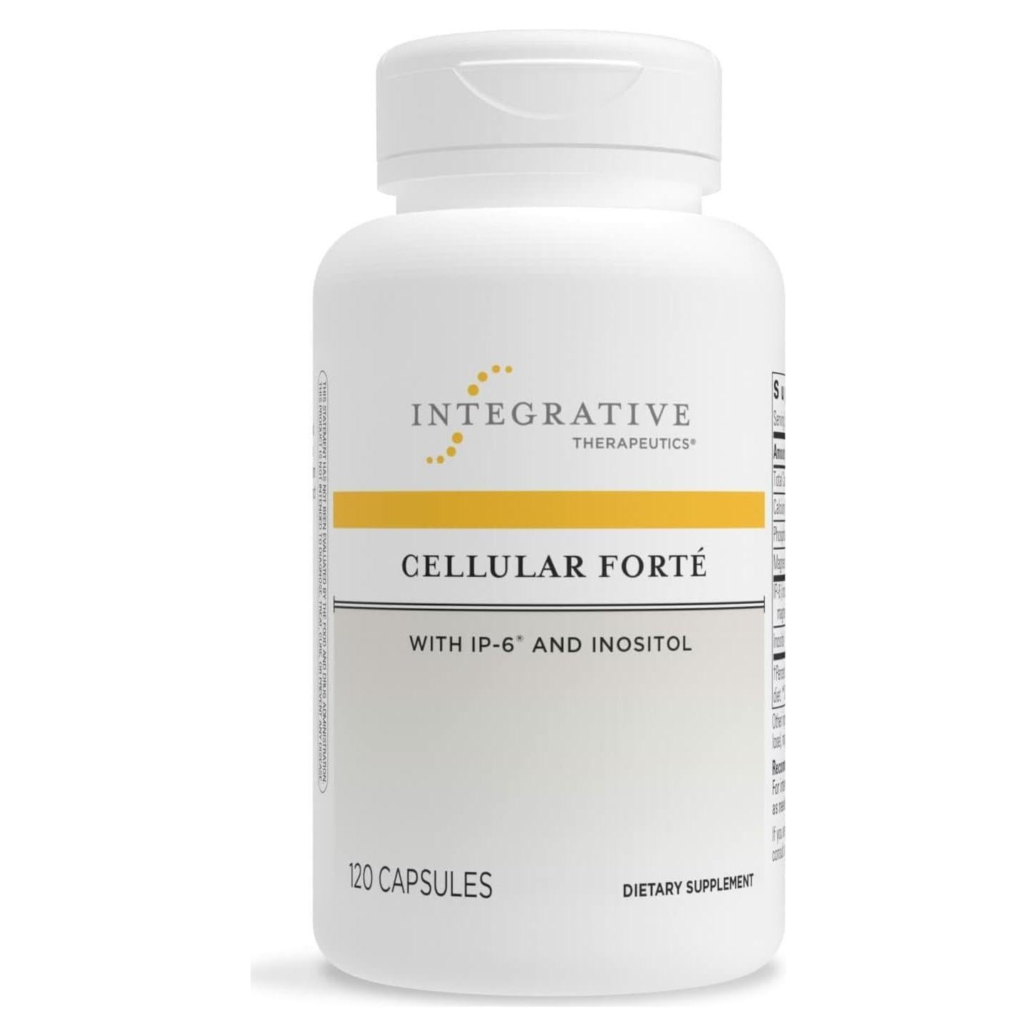 Suplemento Inositol Cellular Forte Integrative Therapeutics 120 Cápsulas