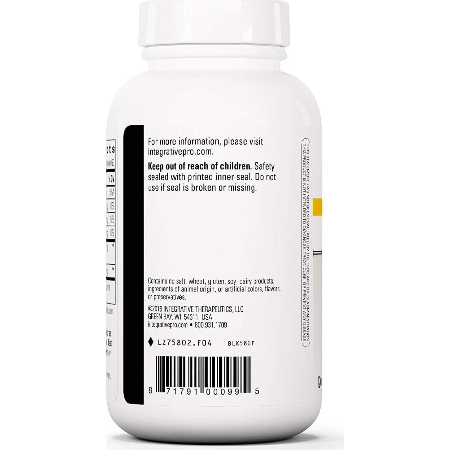 Suplemento Inositol Cellular Forte Integrative Therapeutics 120 Cápsulas