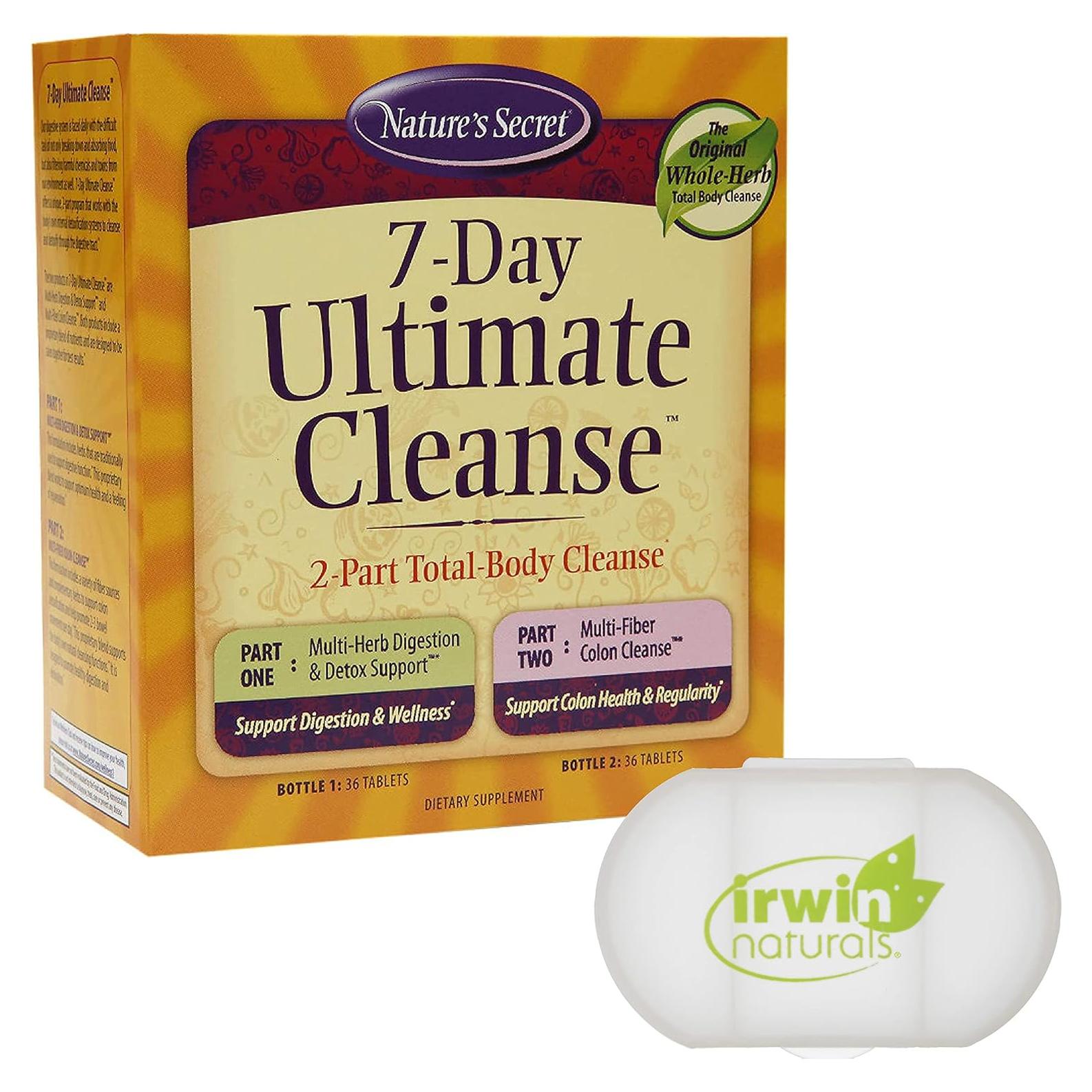 Limpieza Total 7 Días Nature's Secret - 72 Tabletas Detox