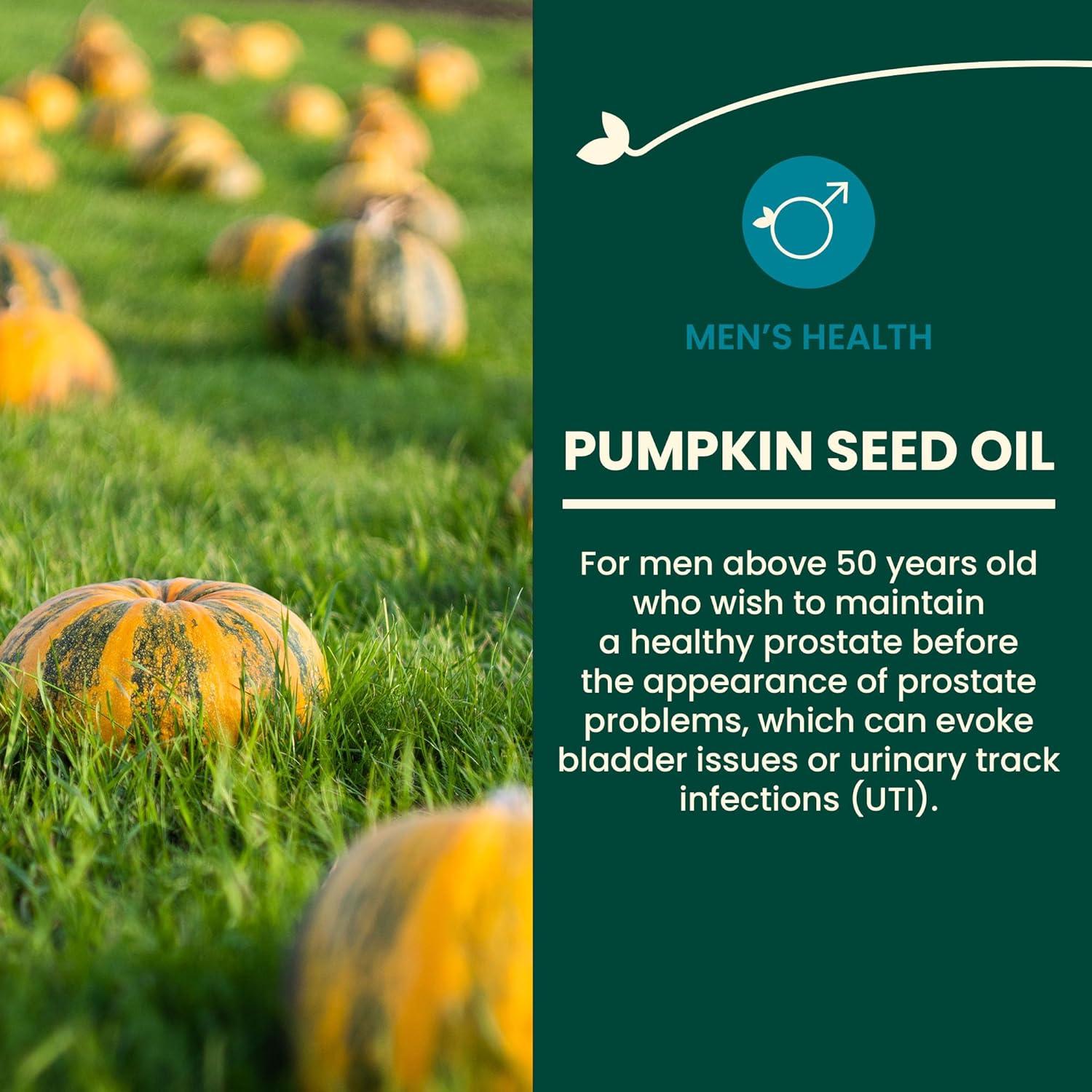 Aceite de Semilla de Calabaza Adrien Gagnon 1000 mg - 90 Cápsulas