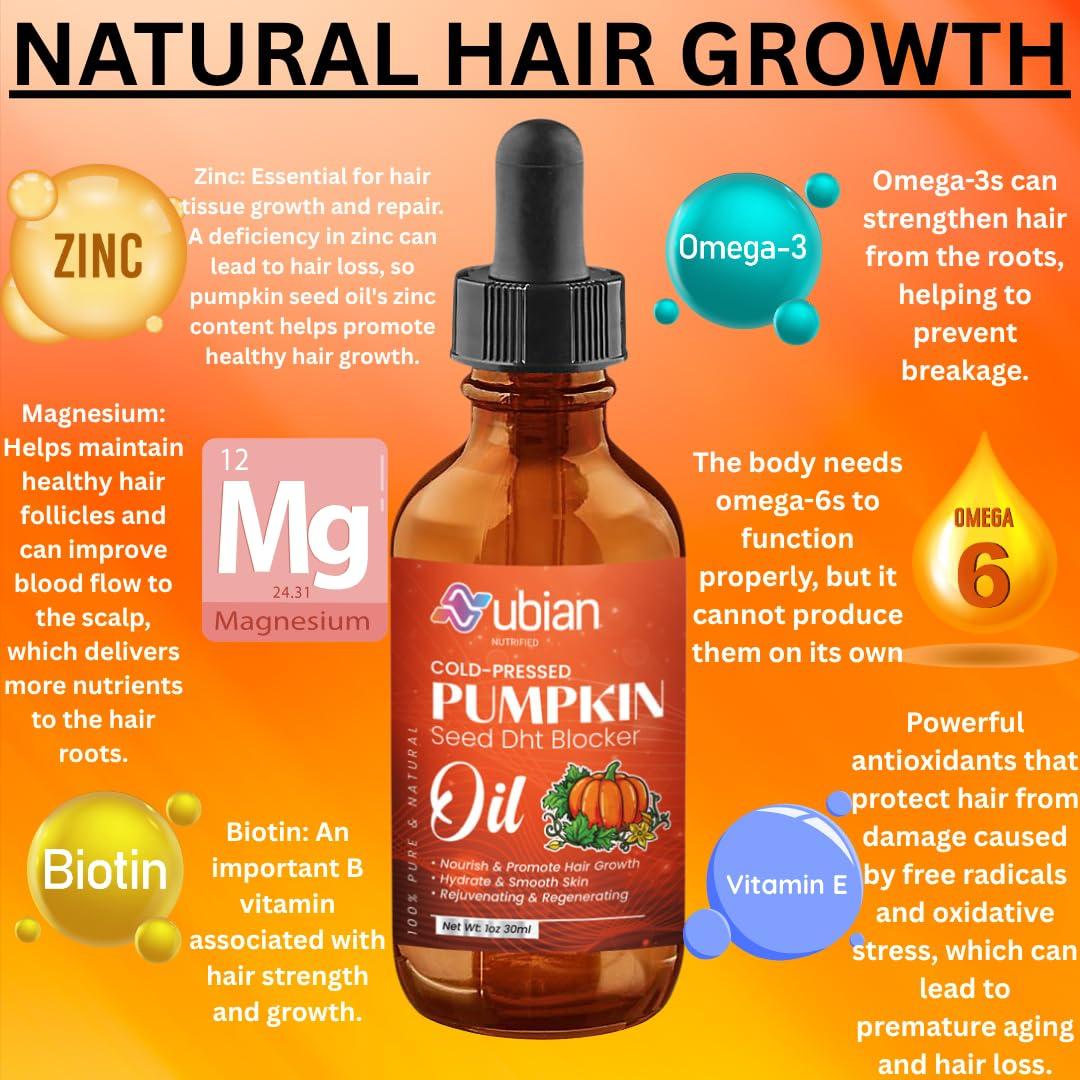 Aceite de Semilla de Calabaza Orgánico Nubian Nutrified 28g