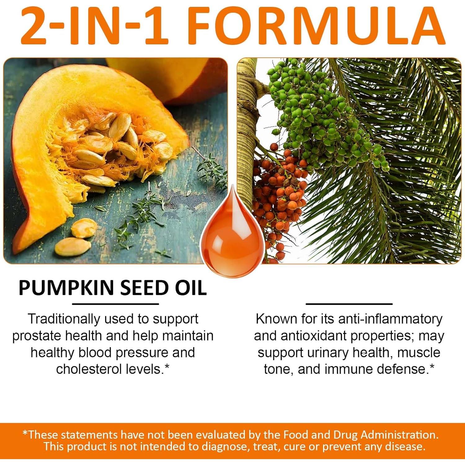 Cápsulas de Aceite de Semilla de Calabaza KITNOBLIS 300 Gelatinas