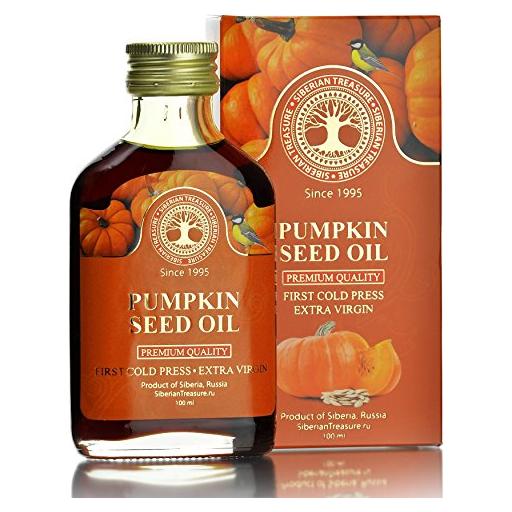 Aceite de Semilla de Calabaza Siberiano Tesoro 100 ml Extra Virgen