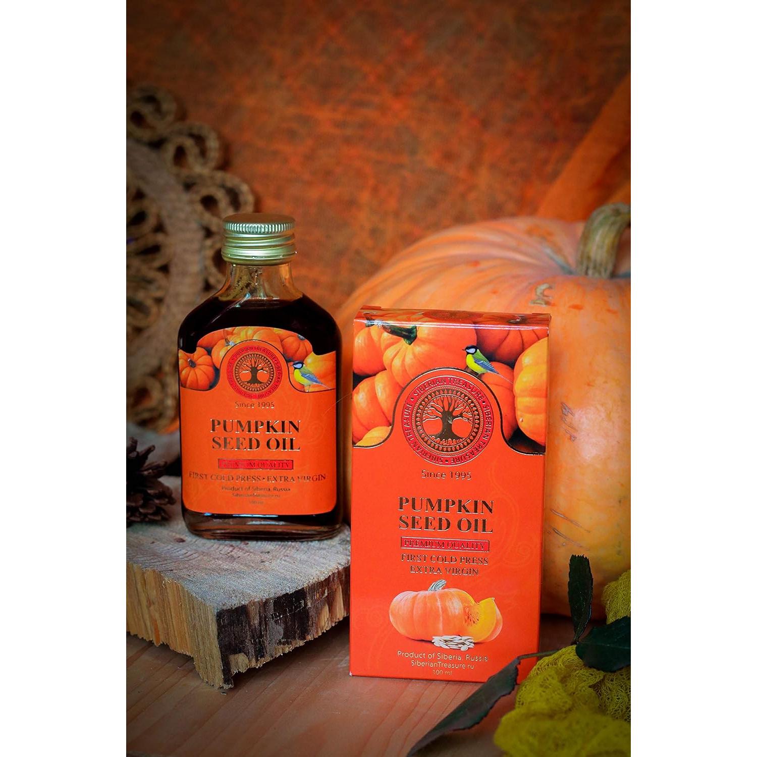 Aceite de Semilla de Calabaza Siberiano Tesoro 100 ml Extra Virgen
