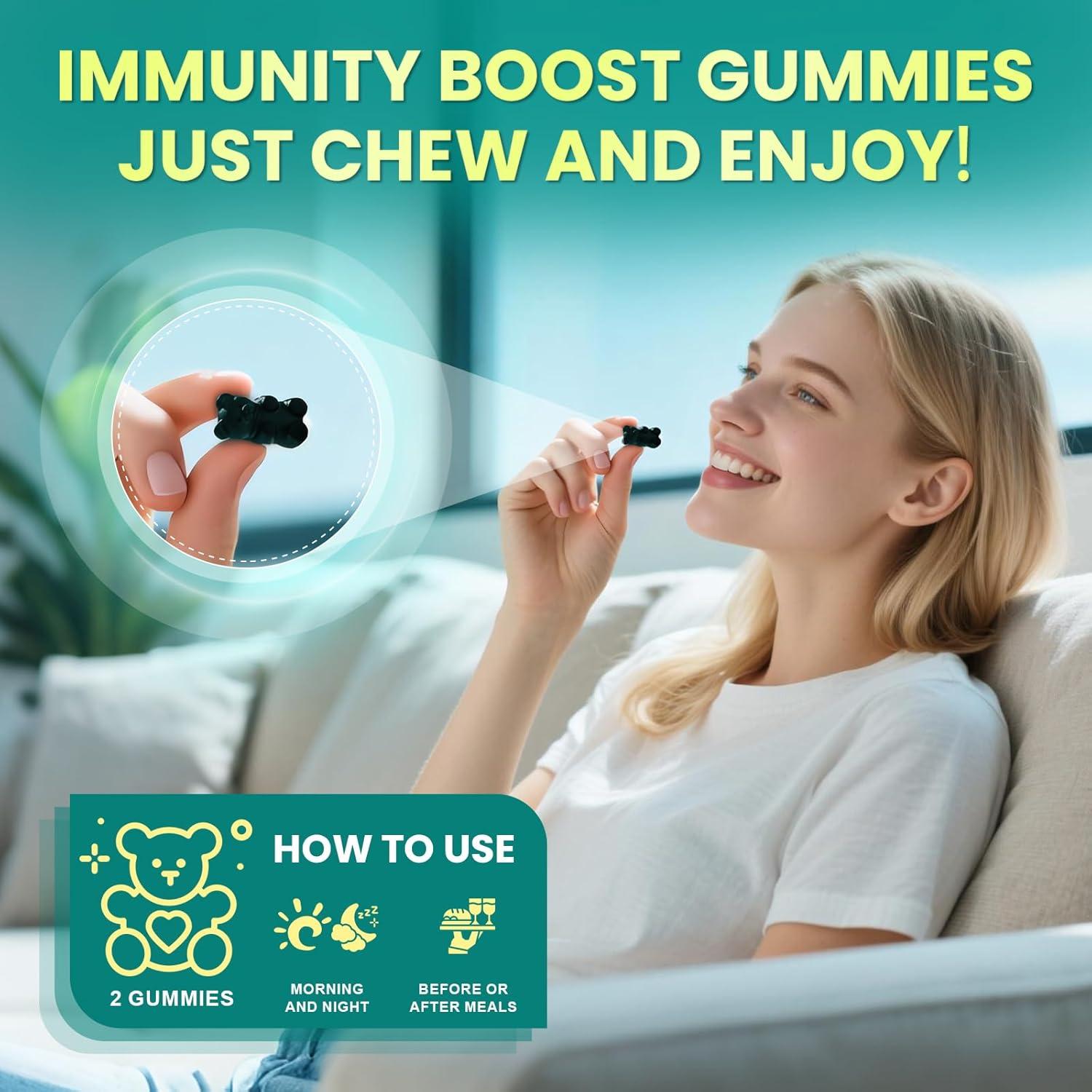 Gomitas de Musgo Marino B BEWORTHS 60 Unidades Sabor Manzana