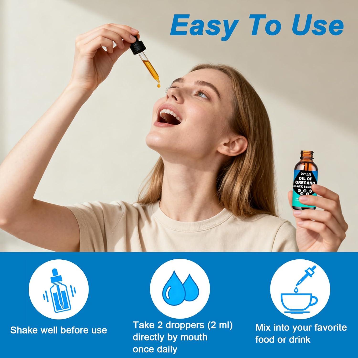 Aceite de Orégano Orgánico AMENQ 59.15 ml - Salud Inmunológica