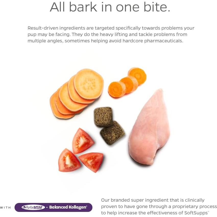 Suplemento Articular para Perros Pet Parents - 90 Masticables con Glucosamina y Mejillón de Labio Verde