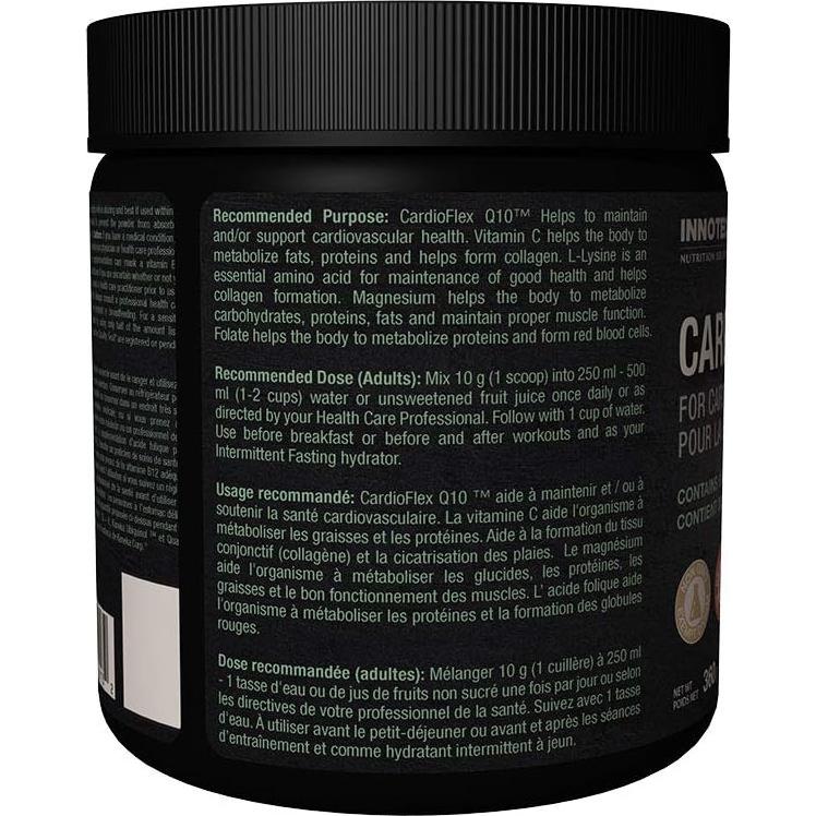 CardioFlex Q10 Innotech 360g - Suplemento Salud Cardiovascular