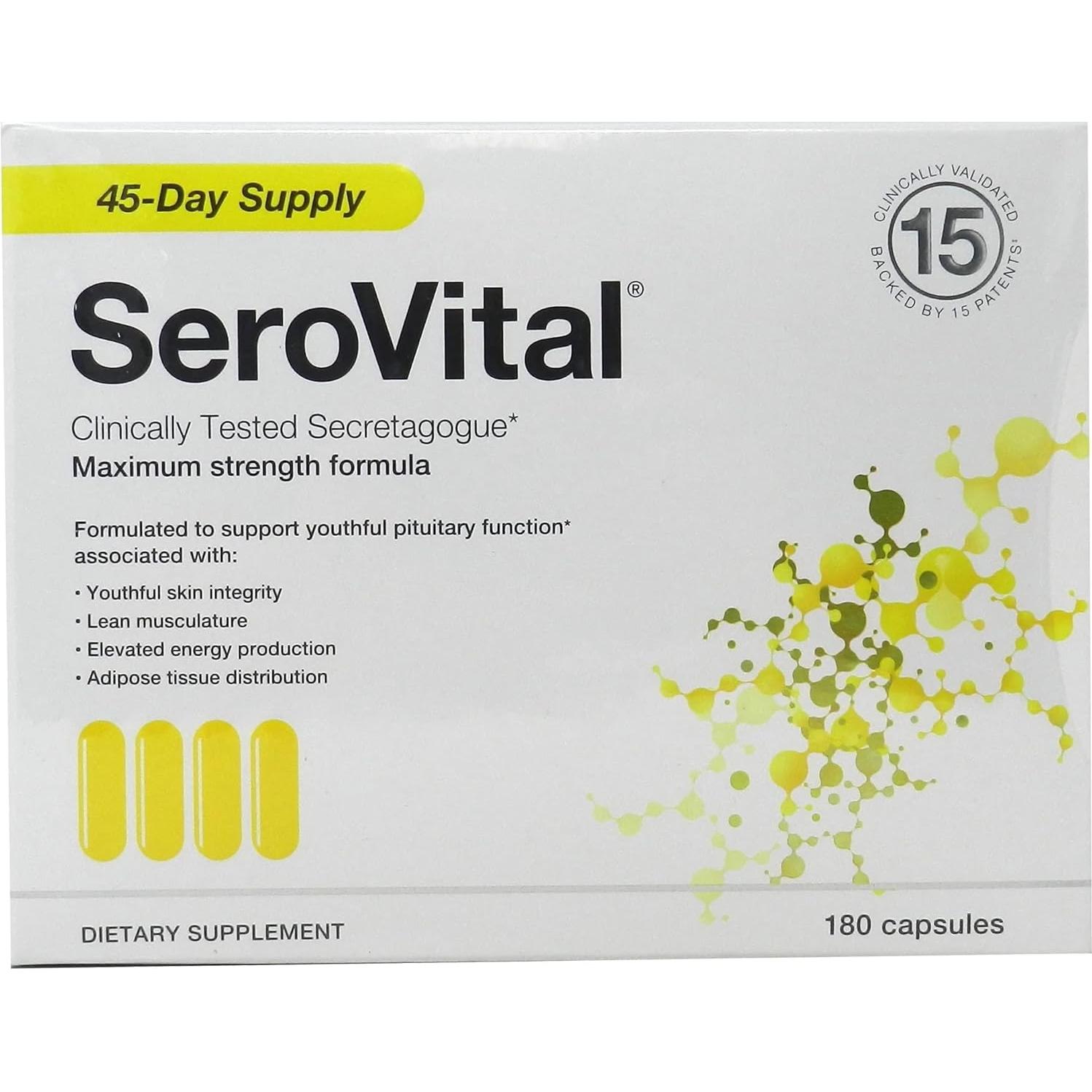 Suplemento Antienvejecimiento SeroVital - 180 Cápsulas