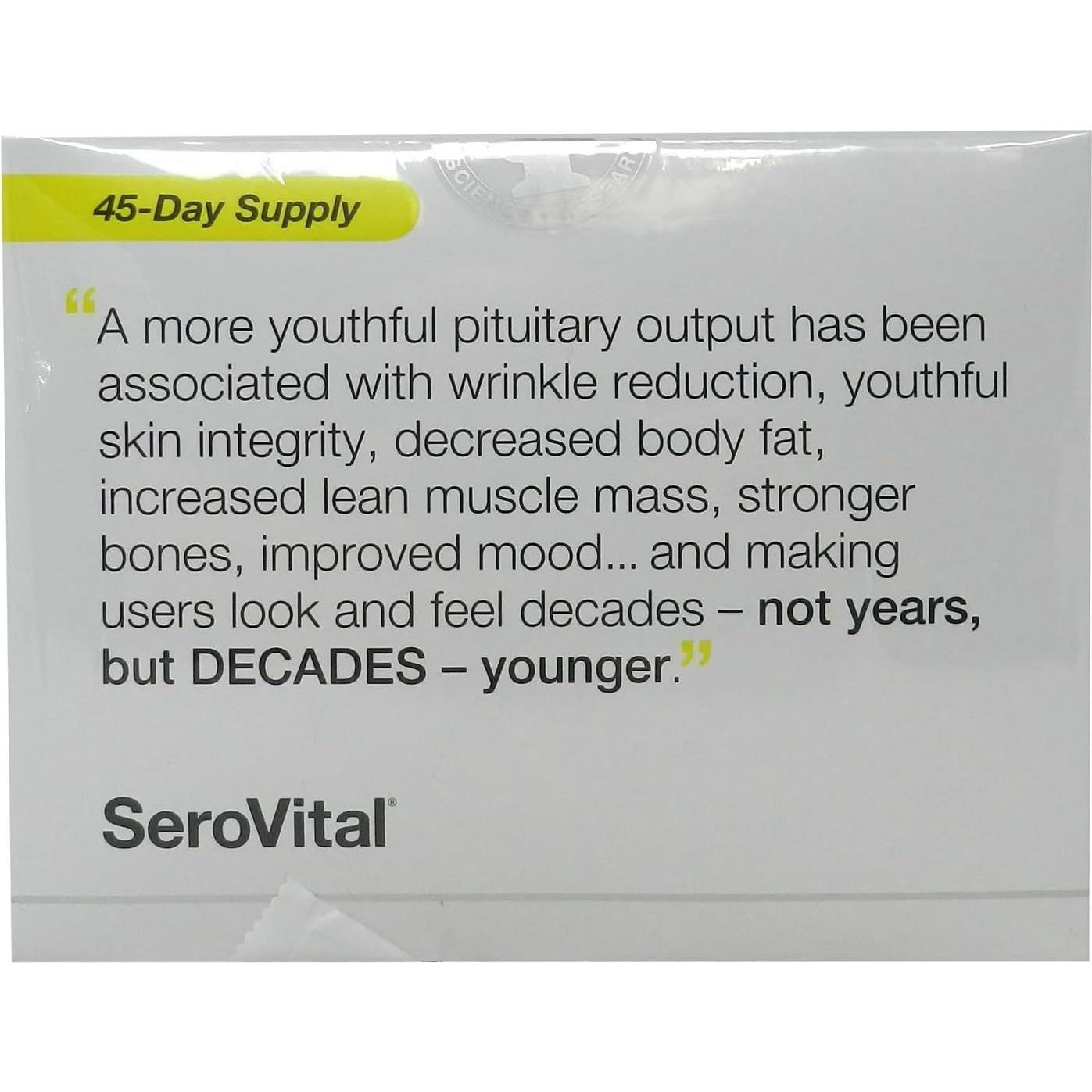 Suplemento Antienvejecimiento SeroVital - 180 Cápsulas