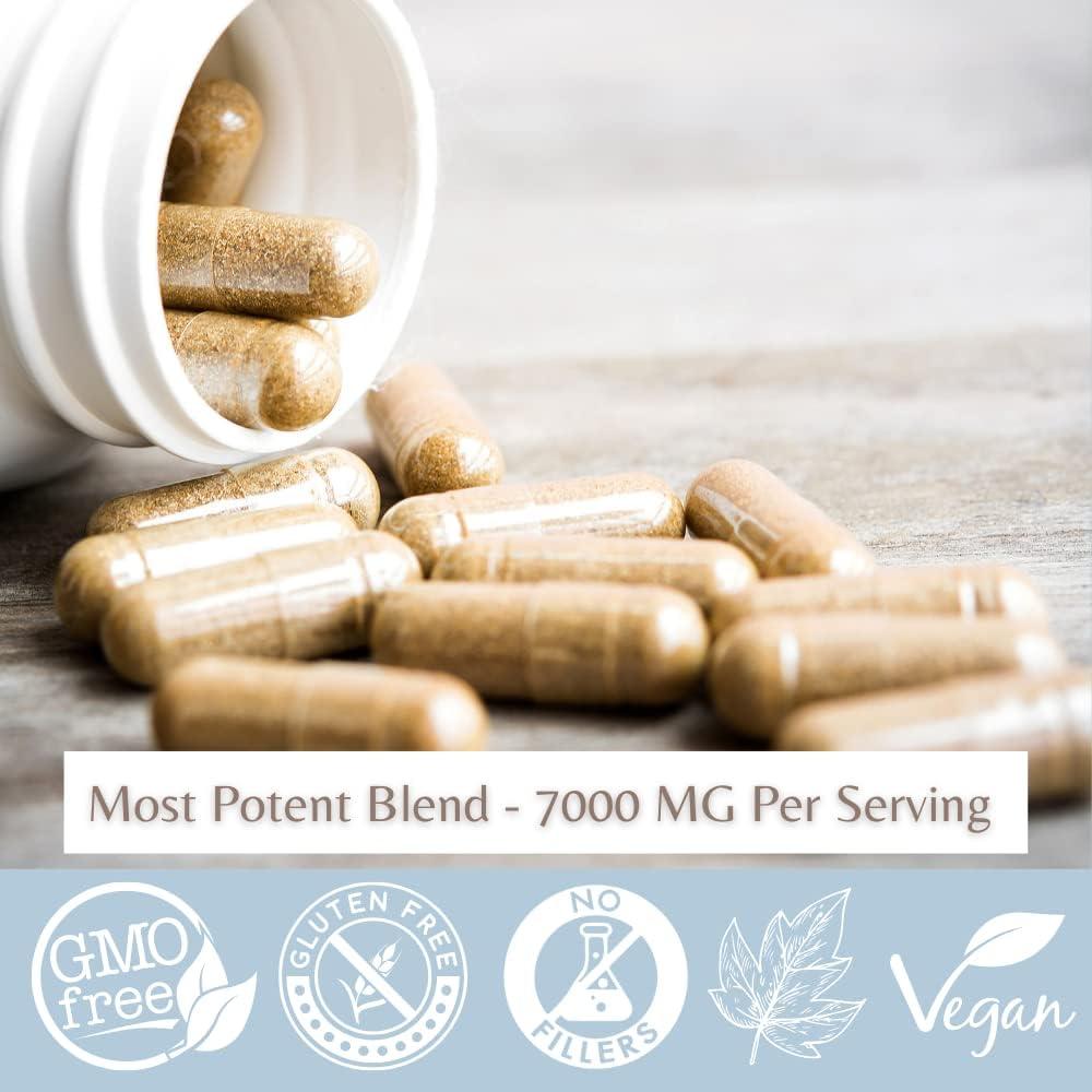 Píldoras Blanqueadoras de Piel KUR Live Simply - 90 Cápsulas Naturales