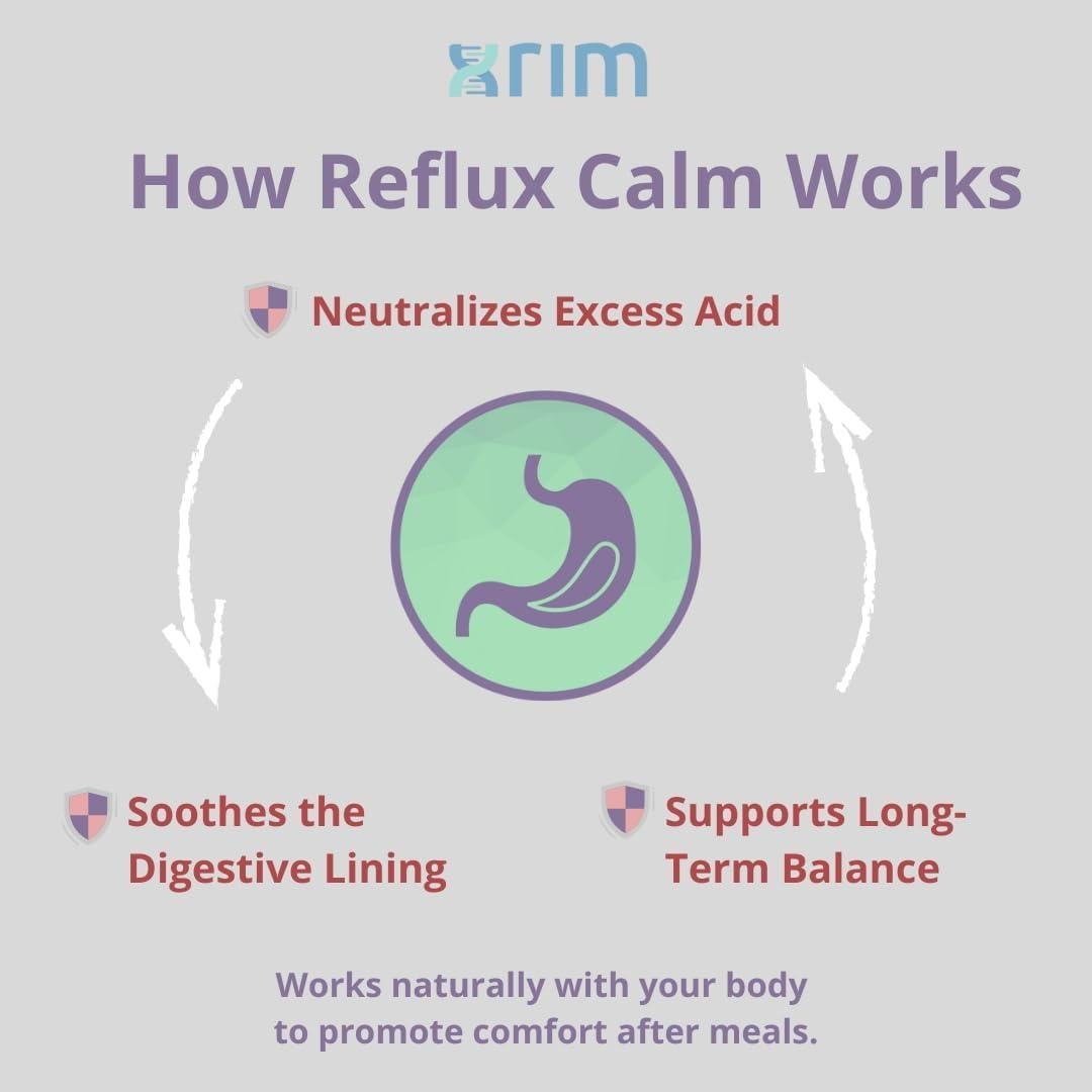 Suplemento Digestivo XRIM Inhibidor de Reflujo 90 Cápsulas