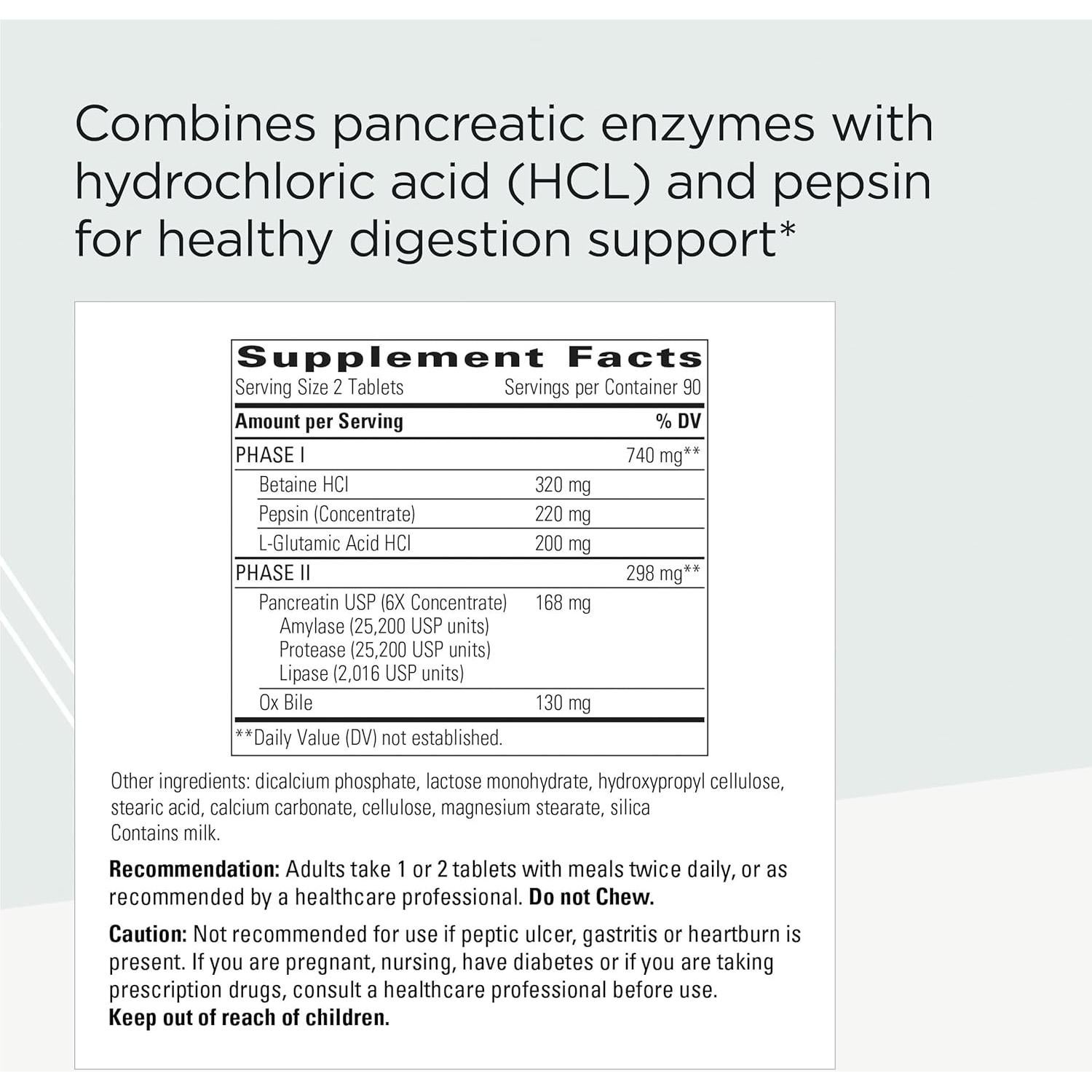 Suplemento Digestivo Integrative Therapeutics Panplex 2-Fases 180 Cápsulas