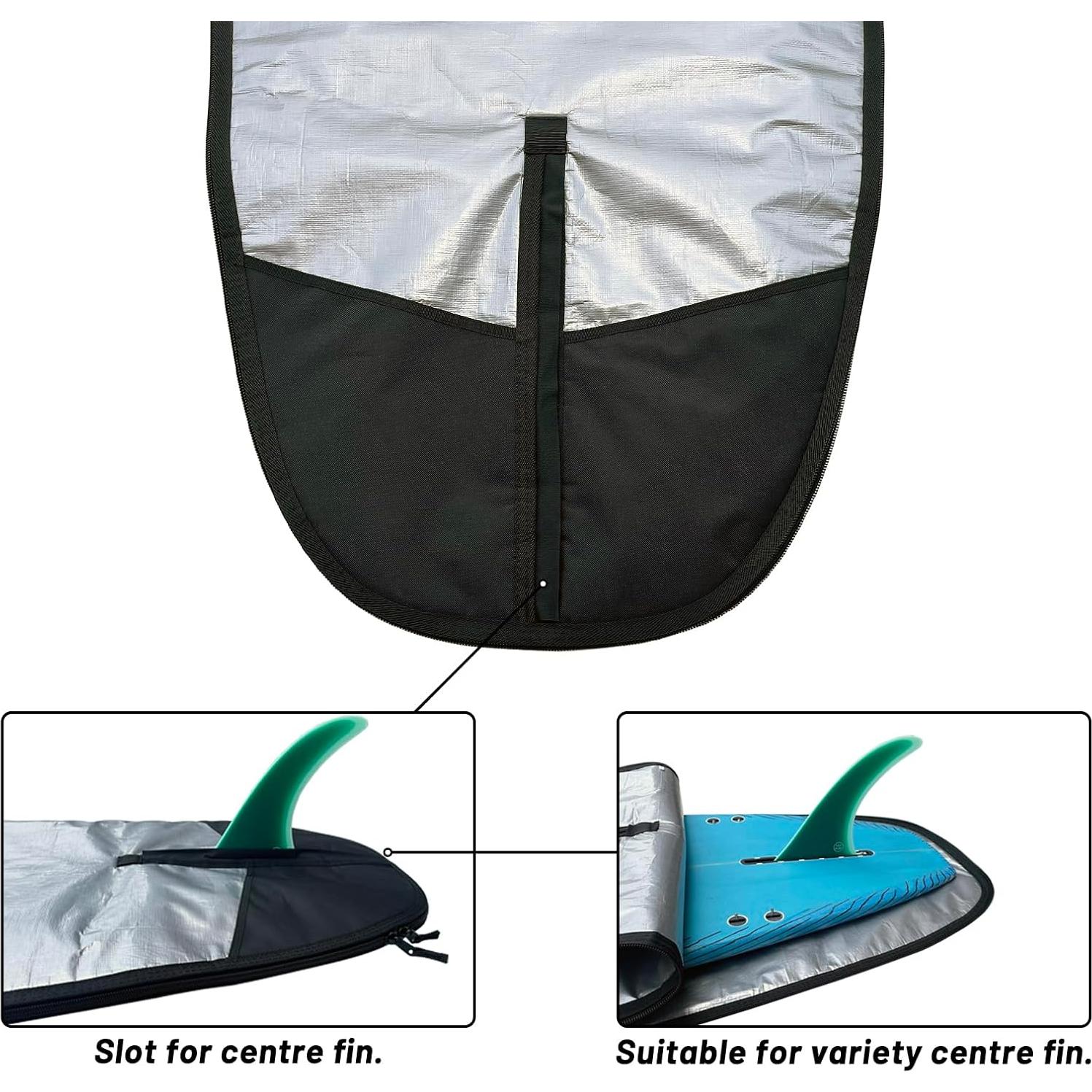 Bolsa de tabla de surf UP SURF 2,59 m y 2,79 m impermeable