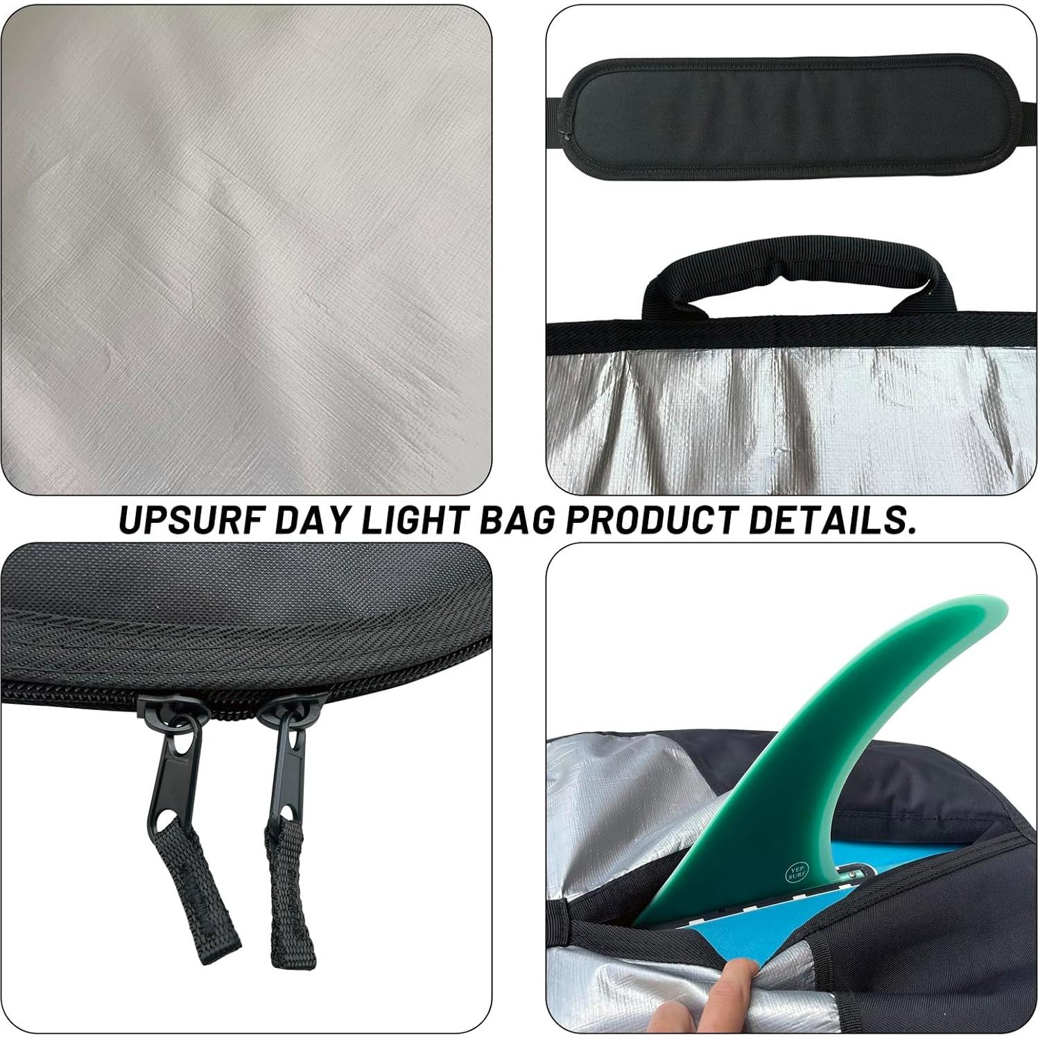 Bolsa de tabla de surf UP SURF 2,59 m y 2,79 m impermeable