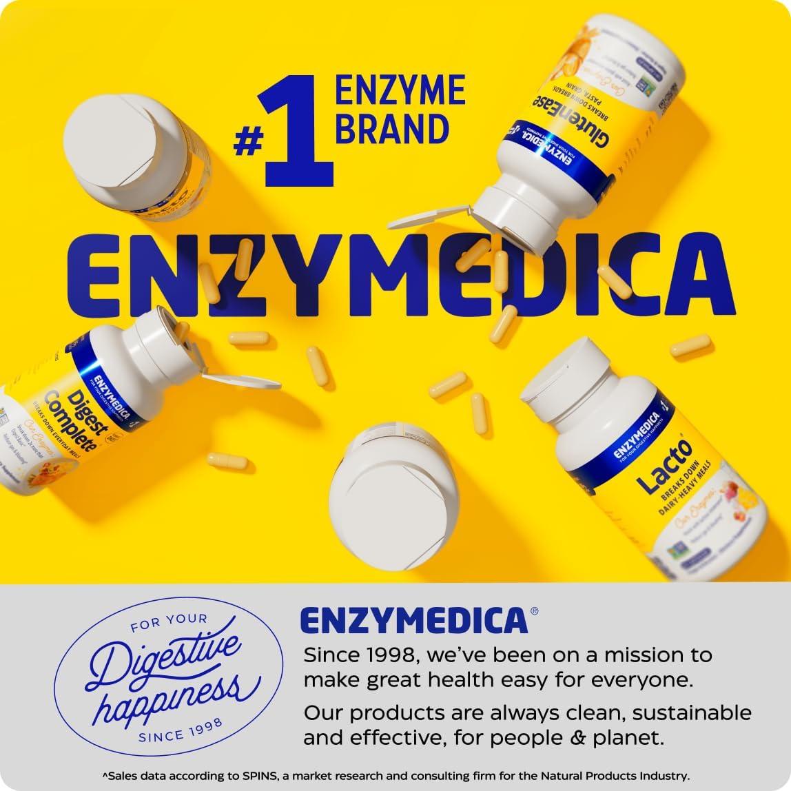 Enzymedica Enzimas Digestivas de Papaya Orgánica 240 Tabletas