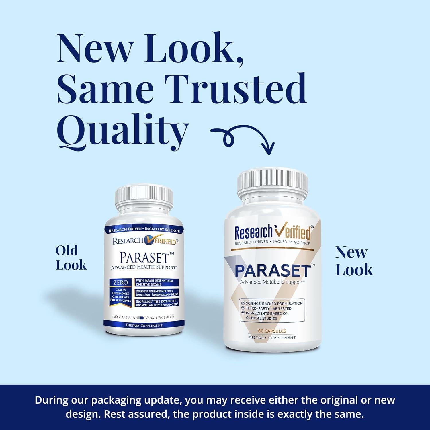 Paraset 60 Cápsulas - Potenciador Natural Salud Intestinal