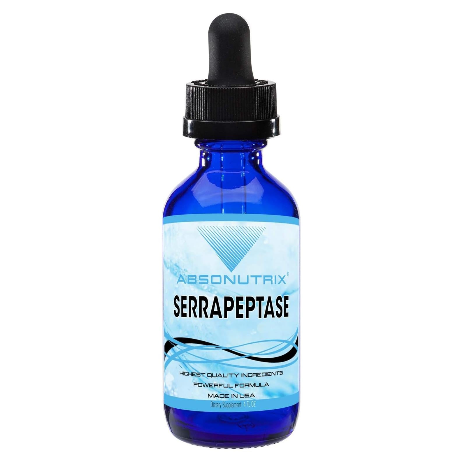 Absonutrix Serrapeptase Enzyme 583mg 118 Porciones Rápida Absorción