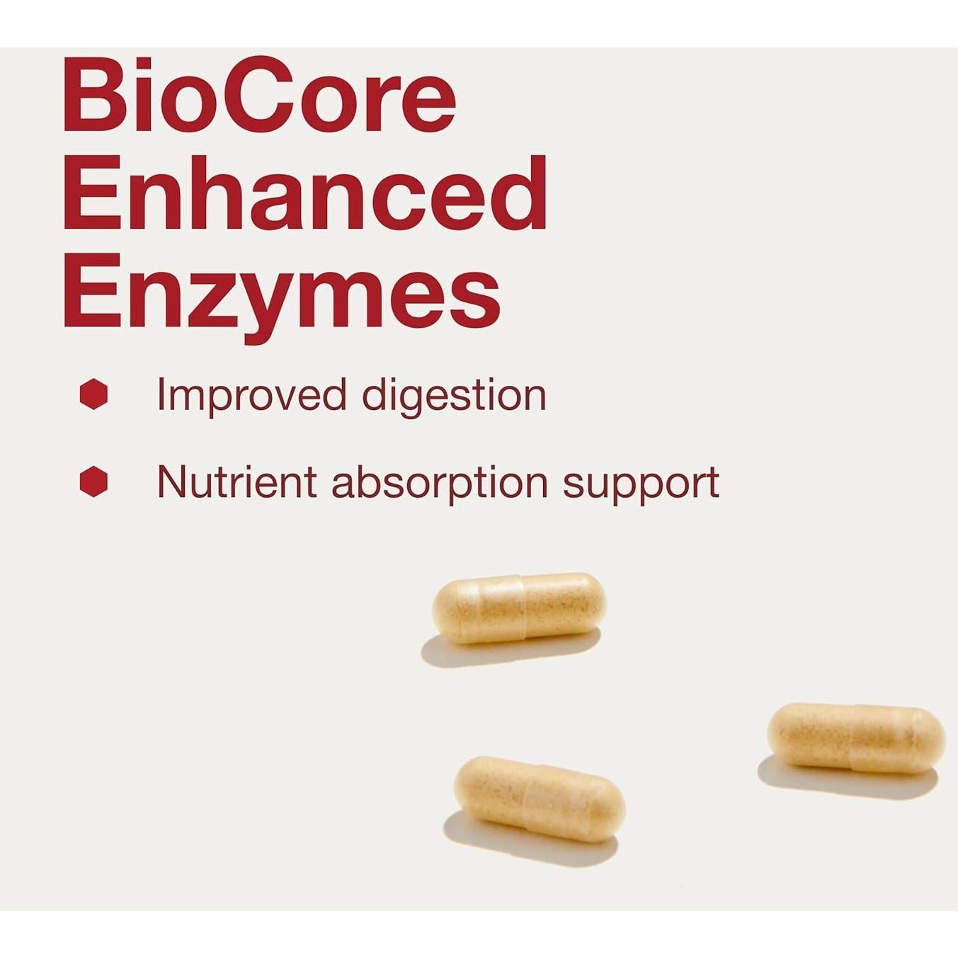 Suplemento Digestivo Protocol BioCore - 90 Cápsulas Veganas