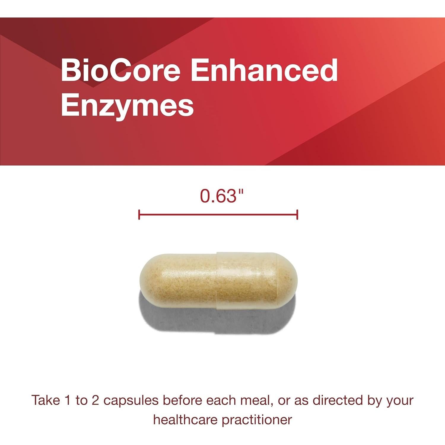 Suplemento Digestivo Protocol BioCore - 90 Cápsulas Veganas