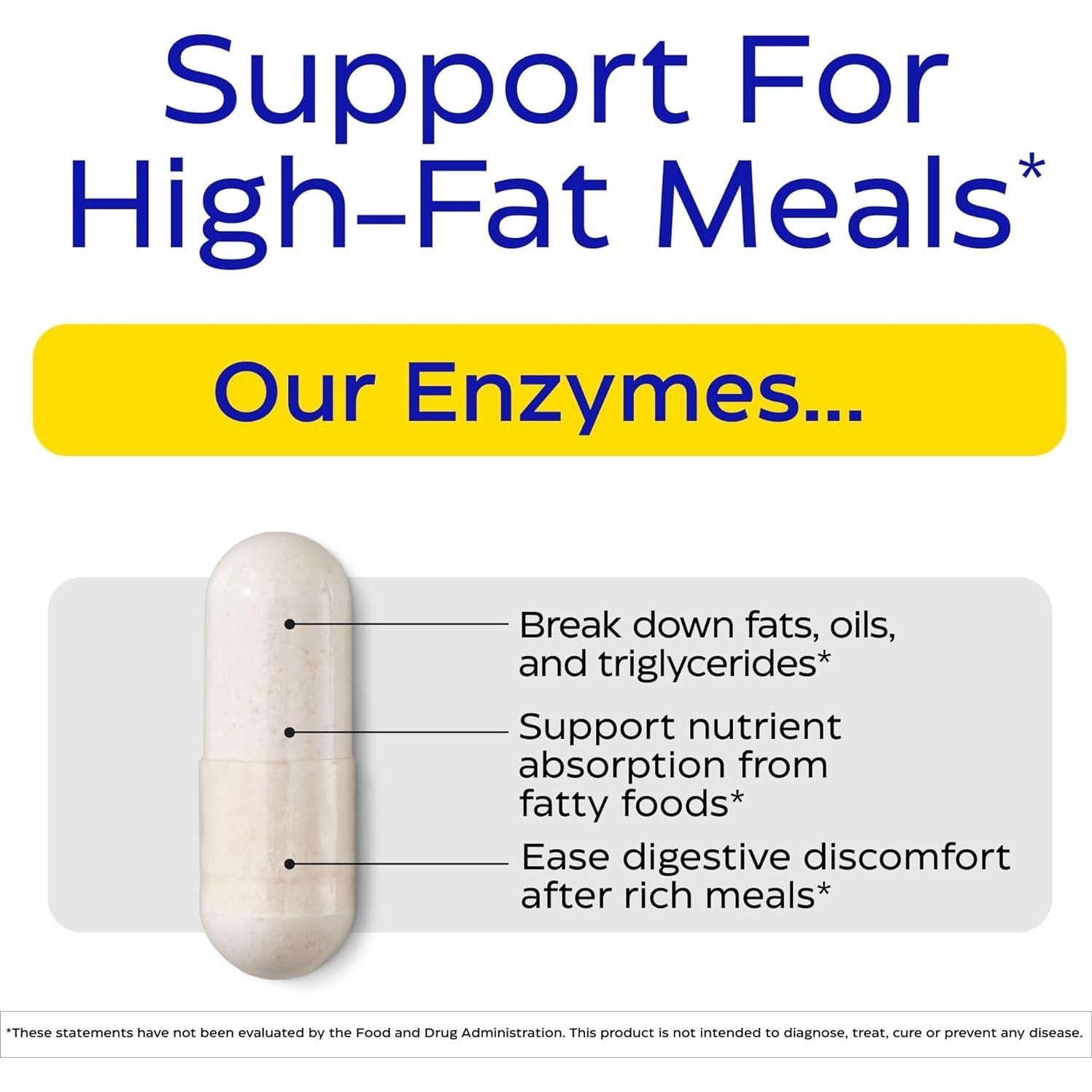 Enzymedica Lypo Gold 120 Cápsulas - Enzimas Digestivas Veganas