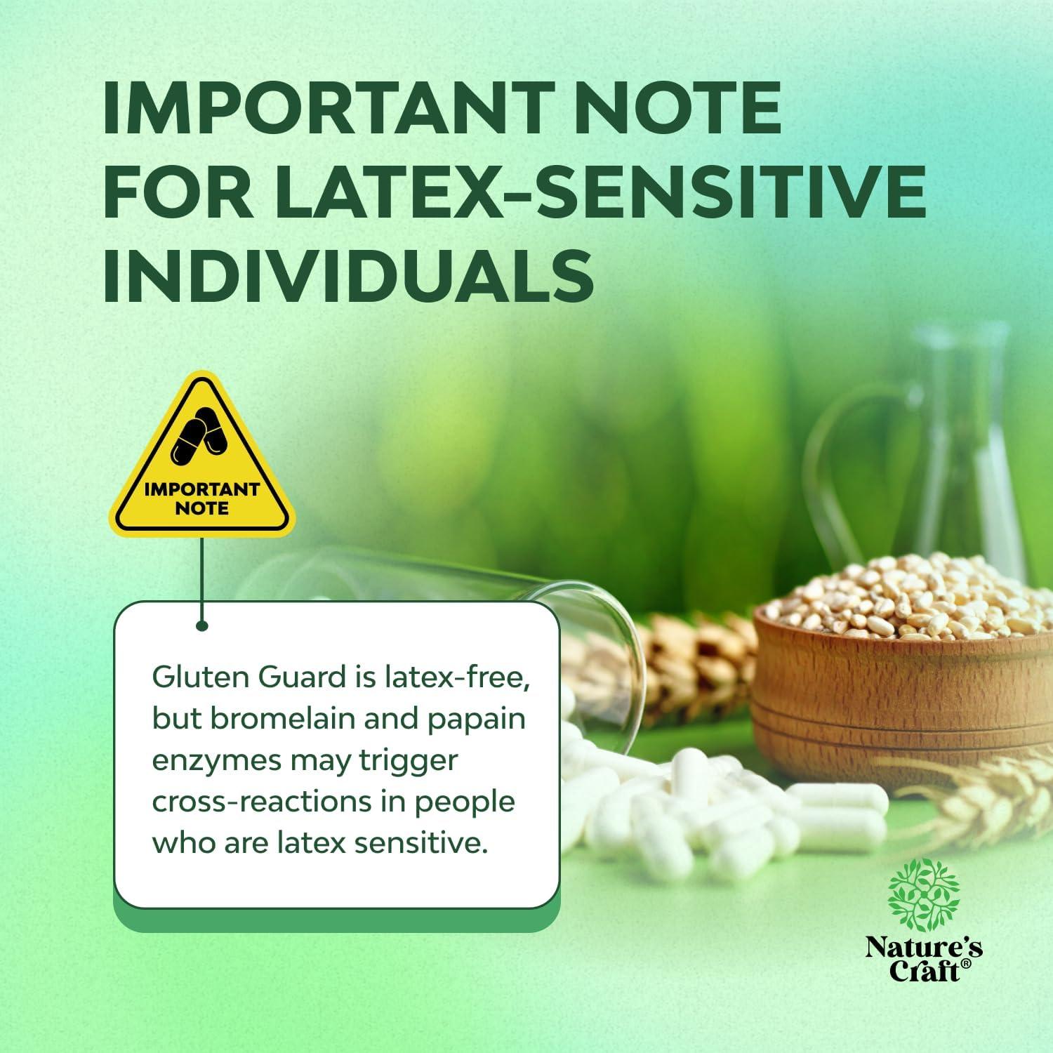 Enzimas Digestivas Rápidas Natures Craft 30 Cápsulas Gluten