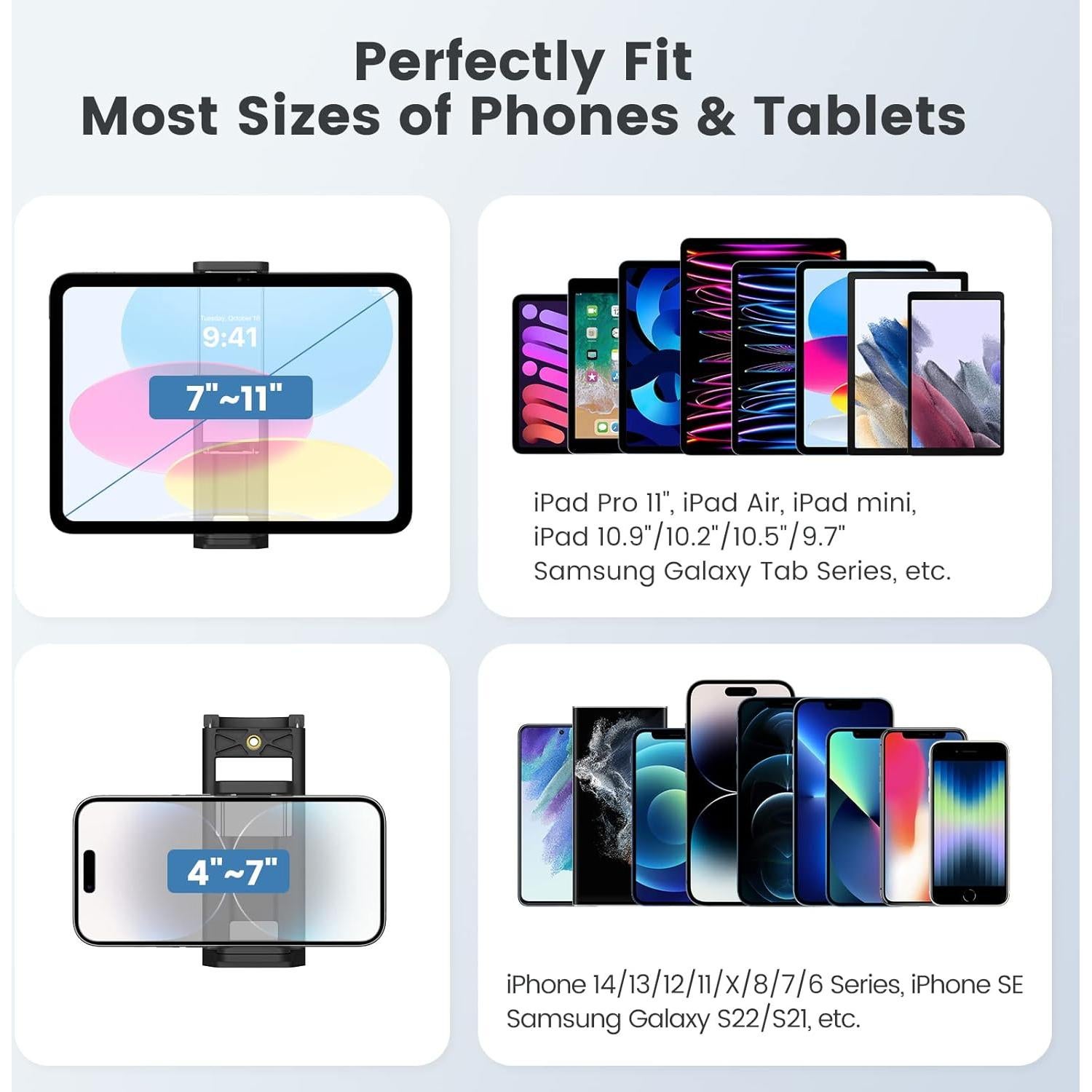 Trípode MoKo 60 cm para Cámara DSLR y Teléfonos