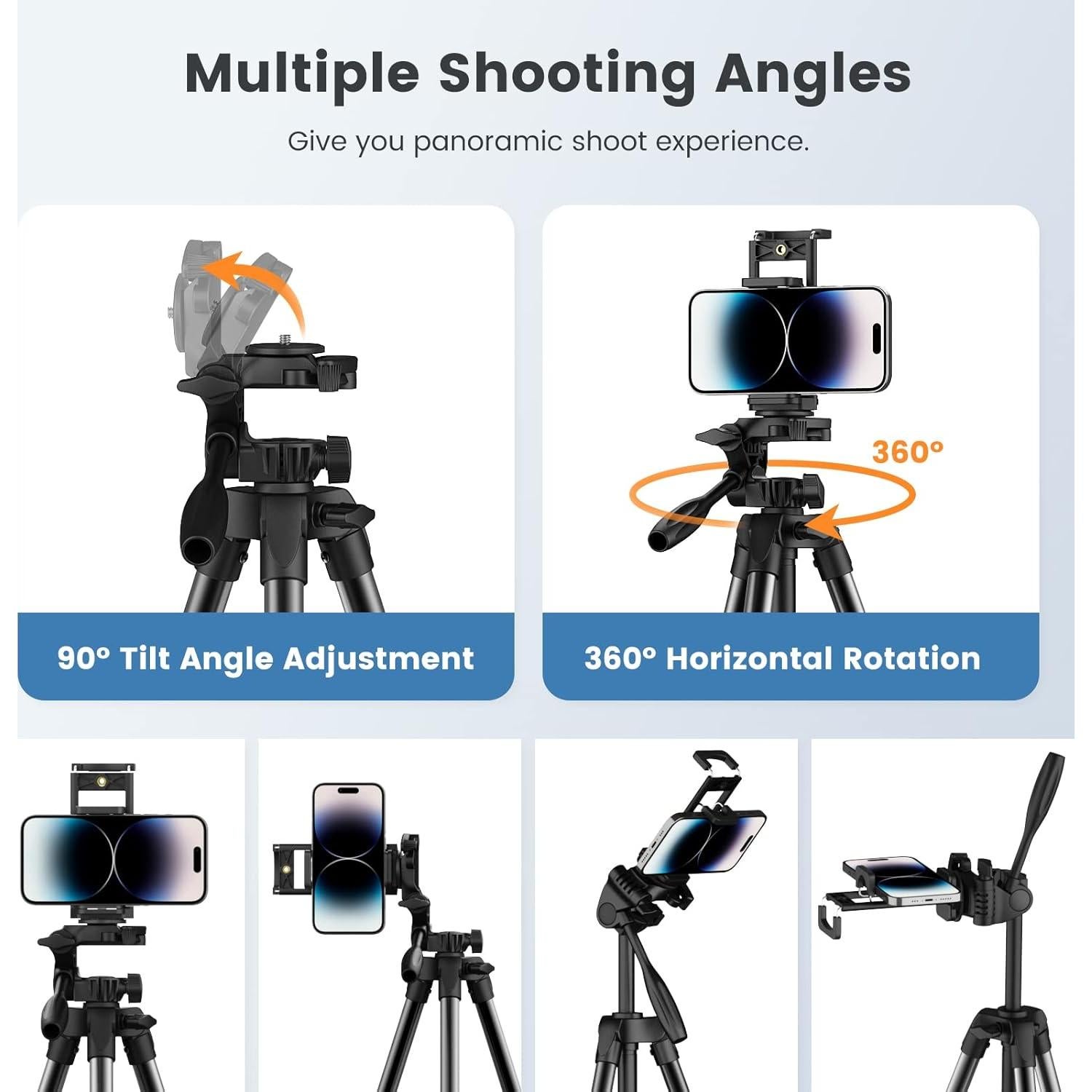 Trípode MoKo 60 cm para Cámara DSLR y Teléfonos