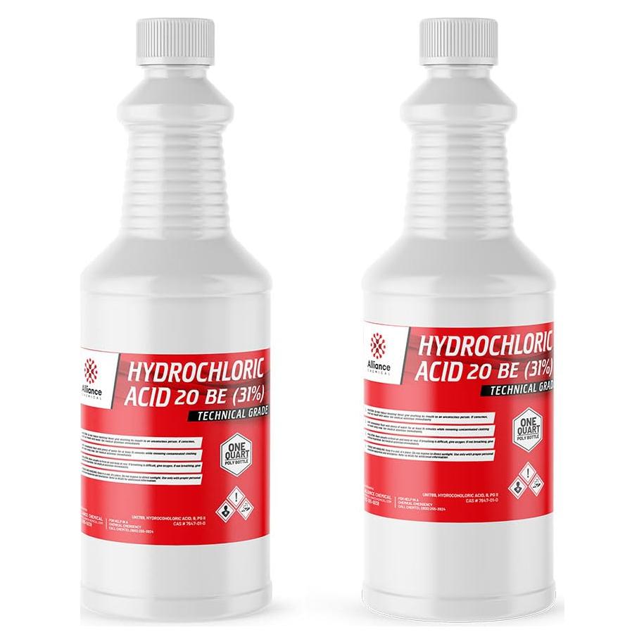 Ácido Clorhídrico 31% Grado Técnico Alliance 1.89 Litros