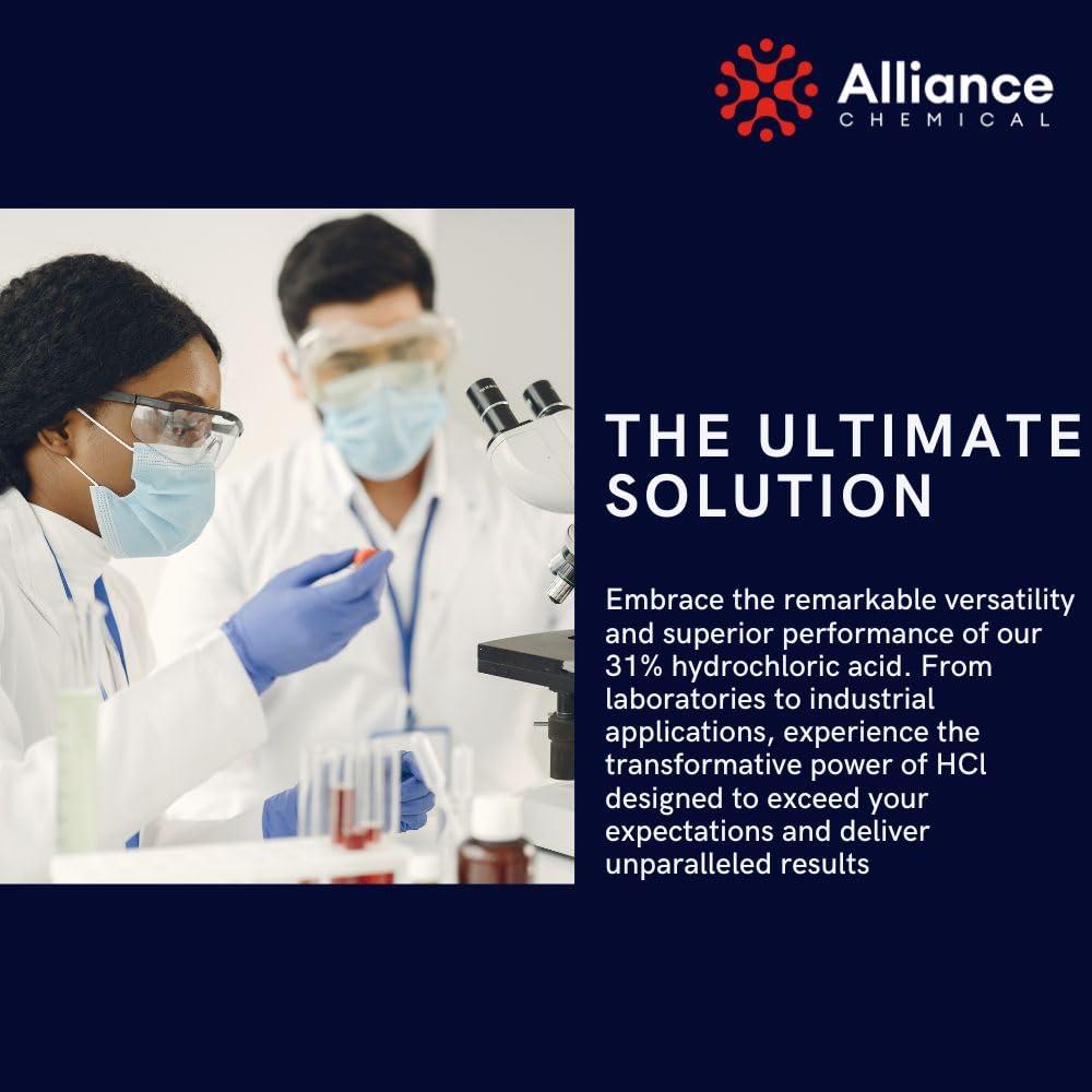 Ácido Clorhídrico 31% Grado Técnico Alliance 1.89 Litros
