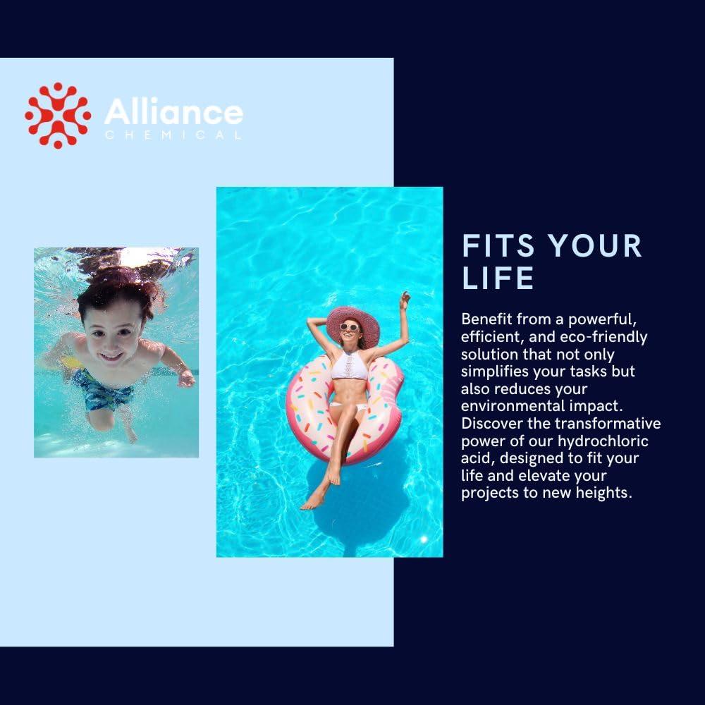 Ácido Clorhídrico 31% Grado Técnico Alliance 1.89 Litros