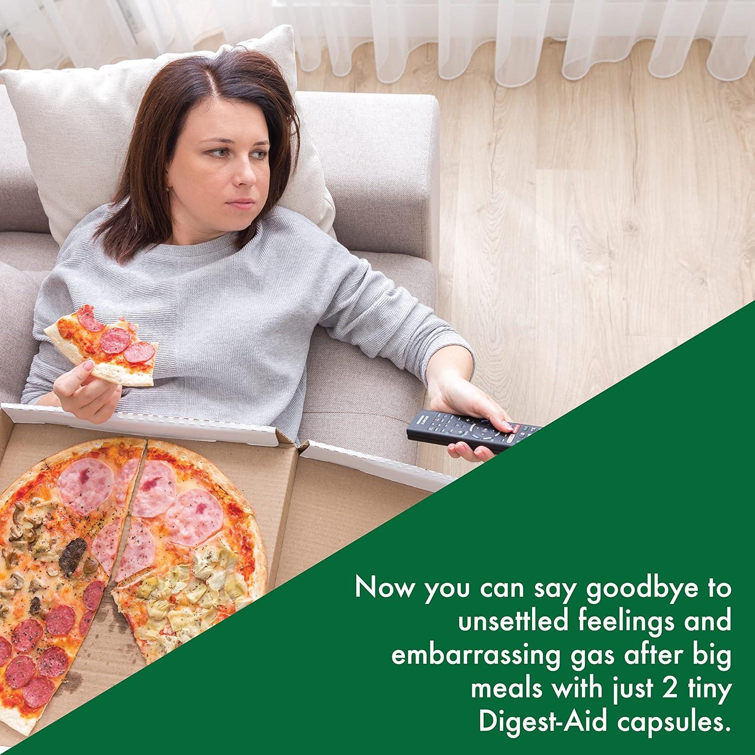 Digest-Aid Enzimas Digestivas con Pre y Probioticos 60 Vegecaps