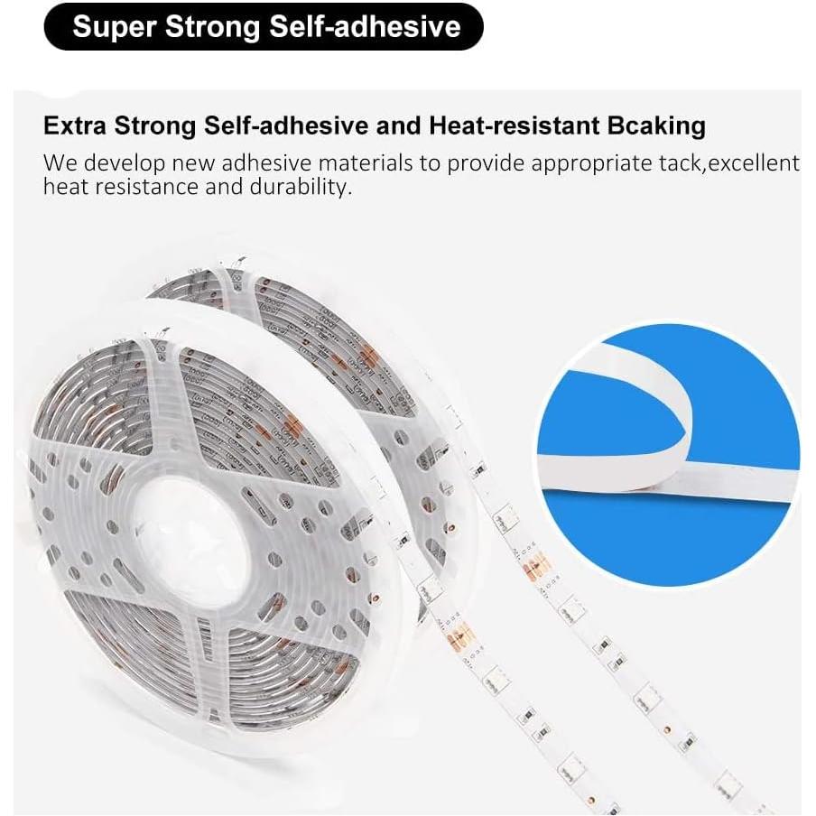 Tira de Luces LED DAYBETTER 9.96m Impermeable RGB con Control Remoto