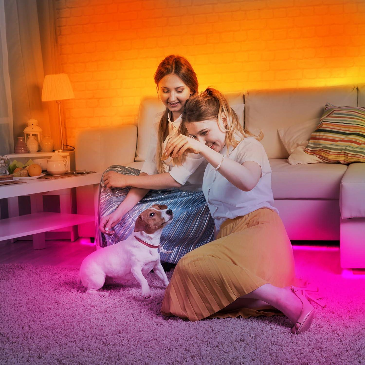 Tira de Luces LED DAYBETTER 9.96m Impermeable RGB con Control Remoto