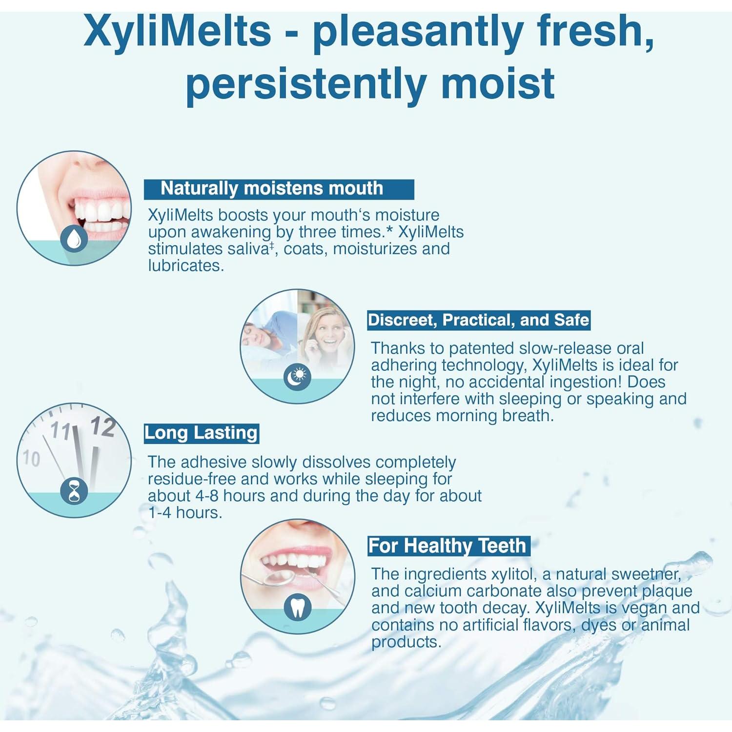 OraCoat XyliMelts Alivio Boca Seca Menta Suave 100u + Canela 40u