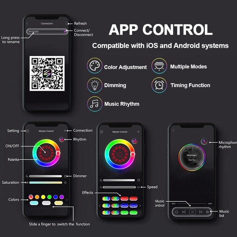 Proyector de Lámpara de Atardecer JIMEI 10W RGB 360°